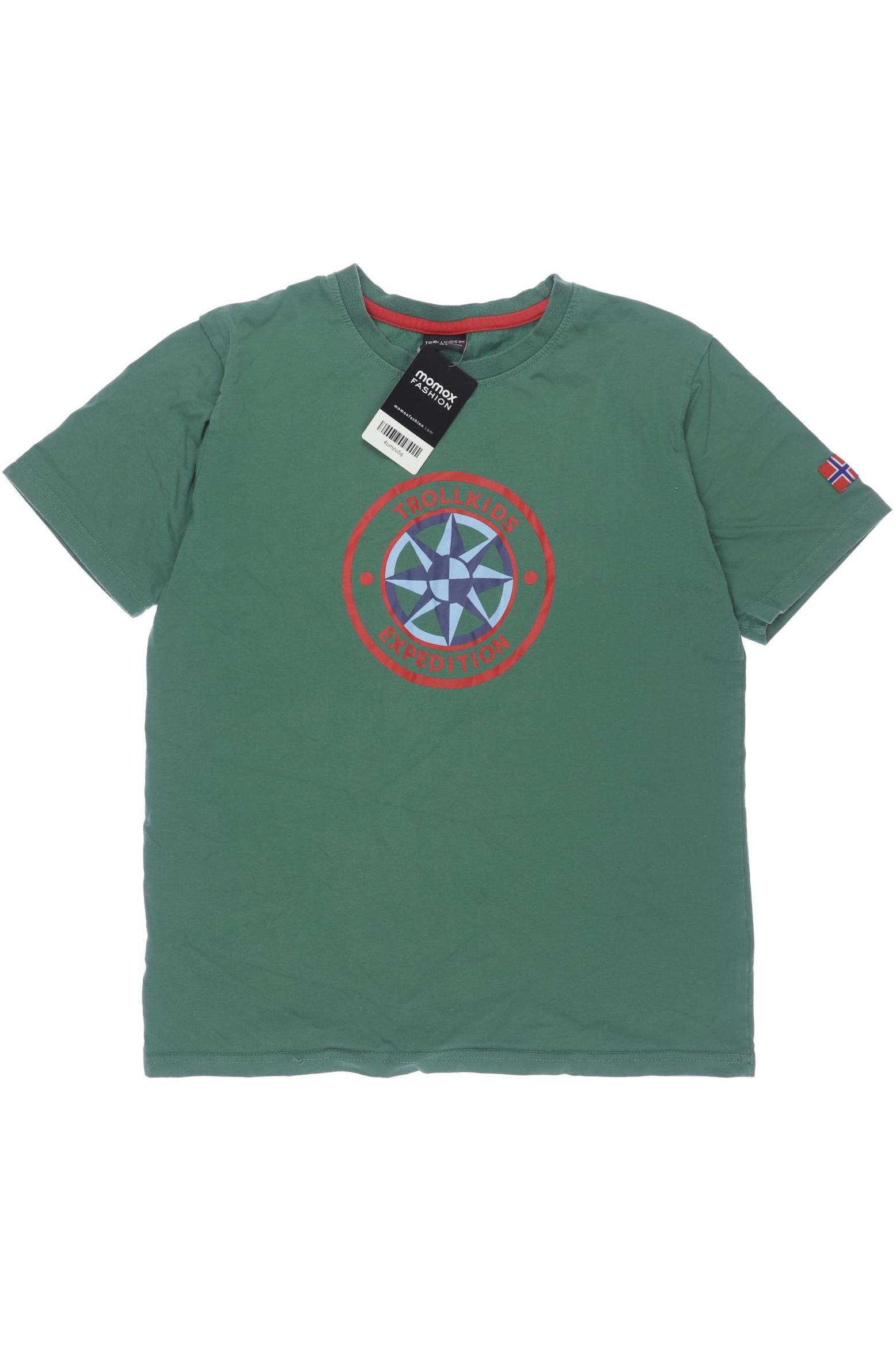 

Trollkids Herren T-Shirt, grün, Gr. 164