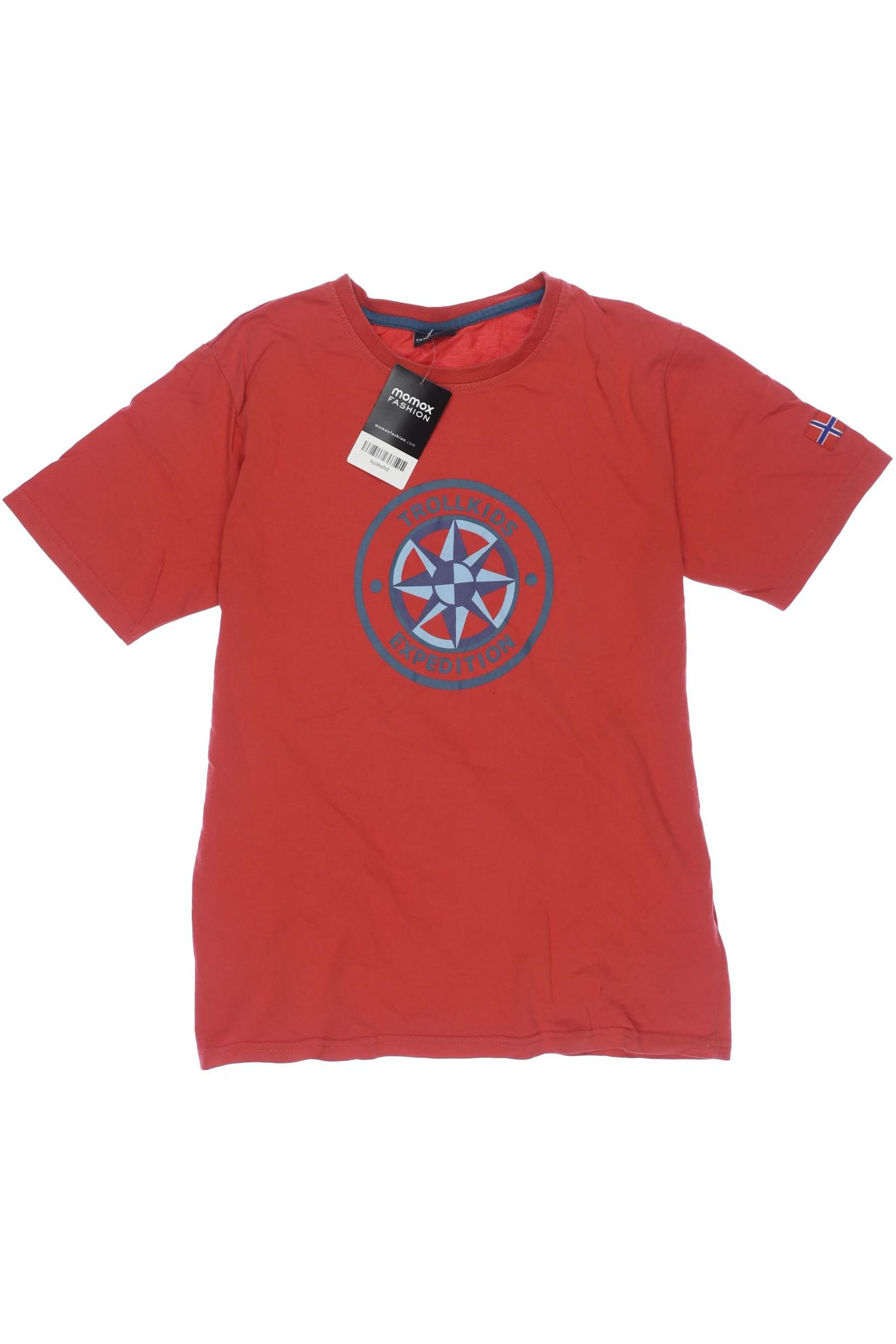 

Trollkids Herren T-Shirt, rot, Gr. 164