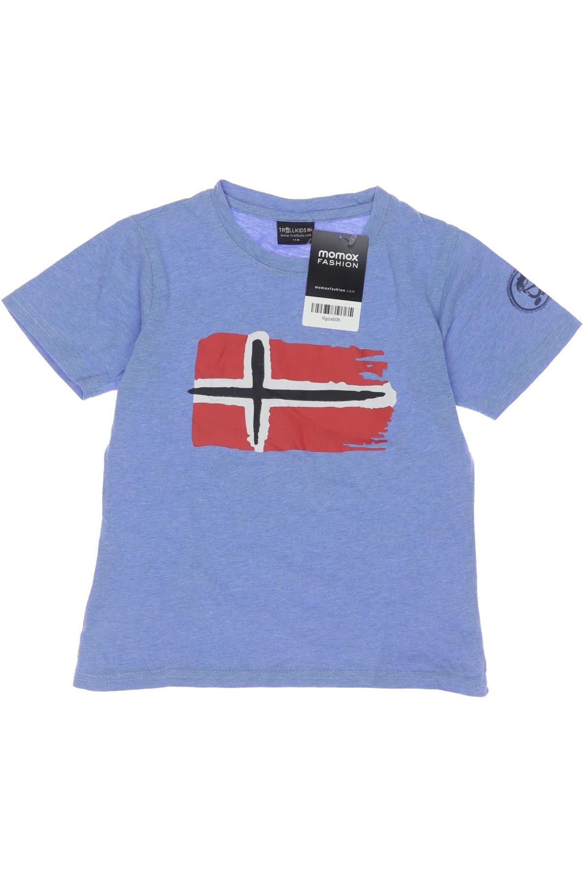 

Trollkids Herren T-Shirt, blau, Gr. 116