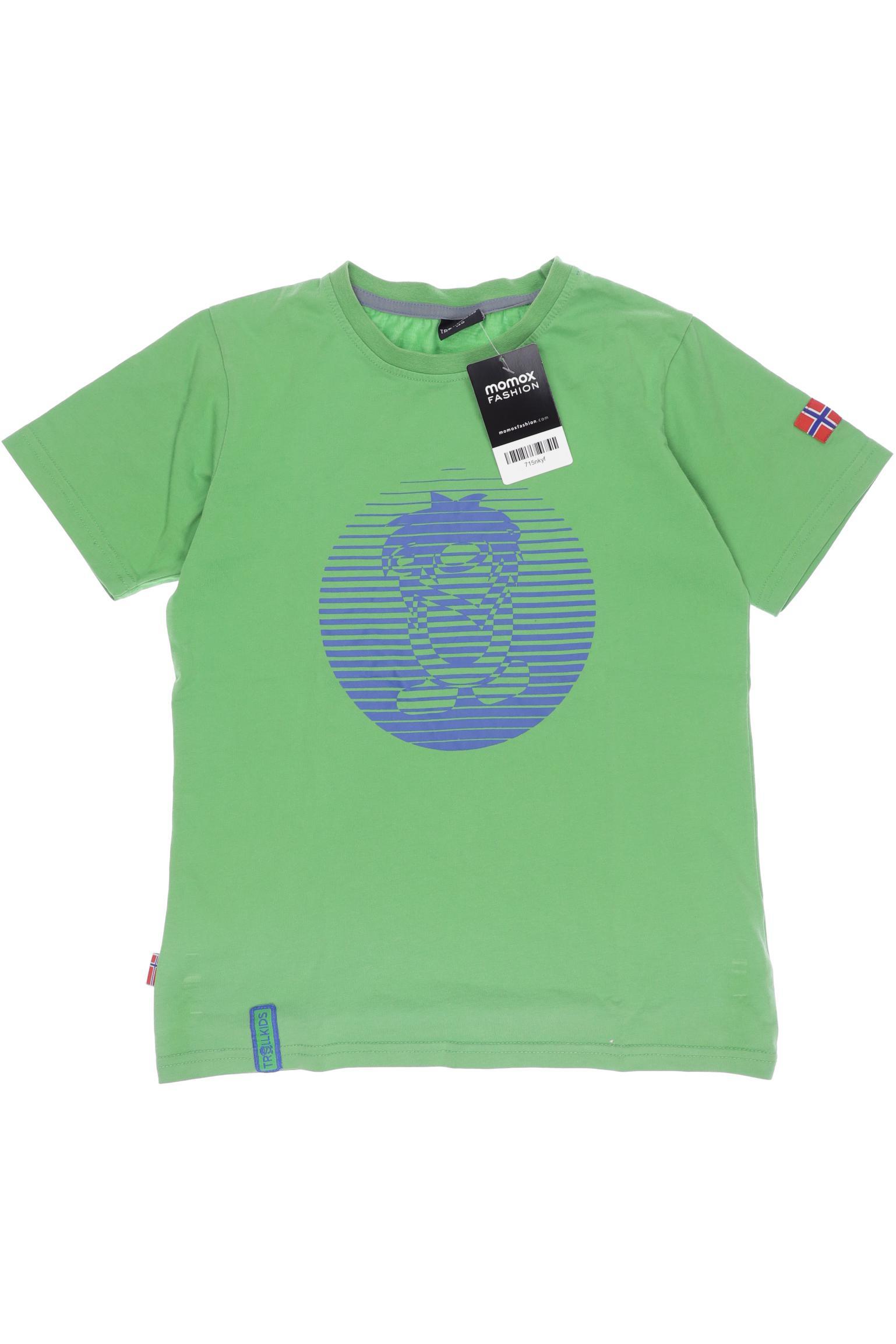 

Trollkids Herren T-Shirt, grün, Gr. 140