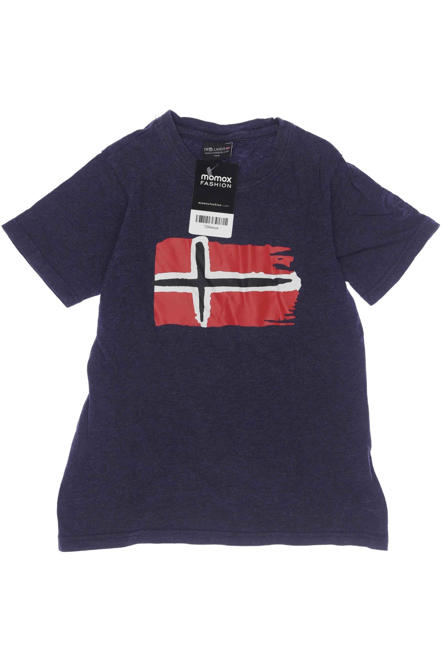 

Trollkids Herren T-Shirt, marineblau, Gr. 128