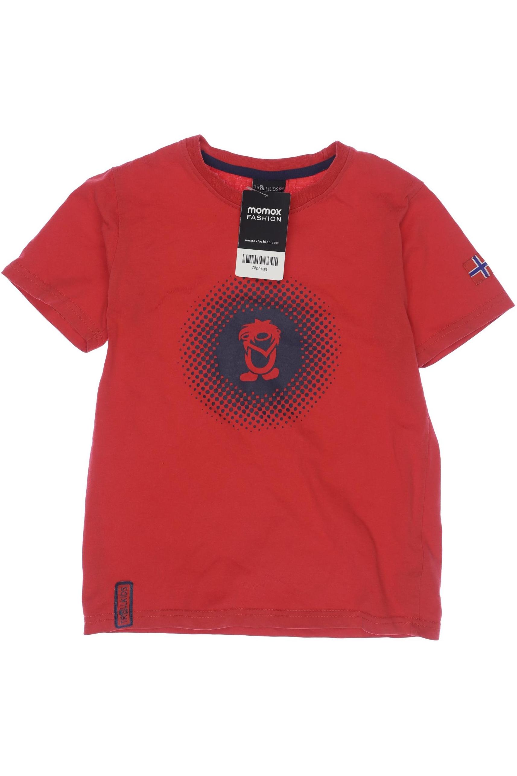 

Trollkids Herren T-Shirt, rot, Gr. 128
