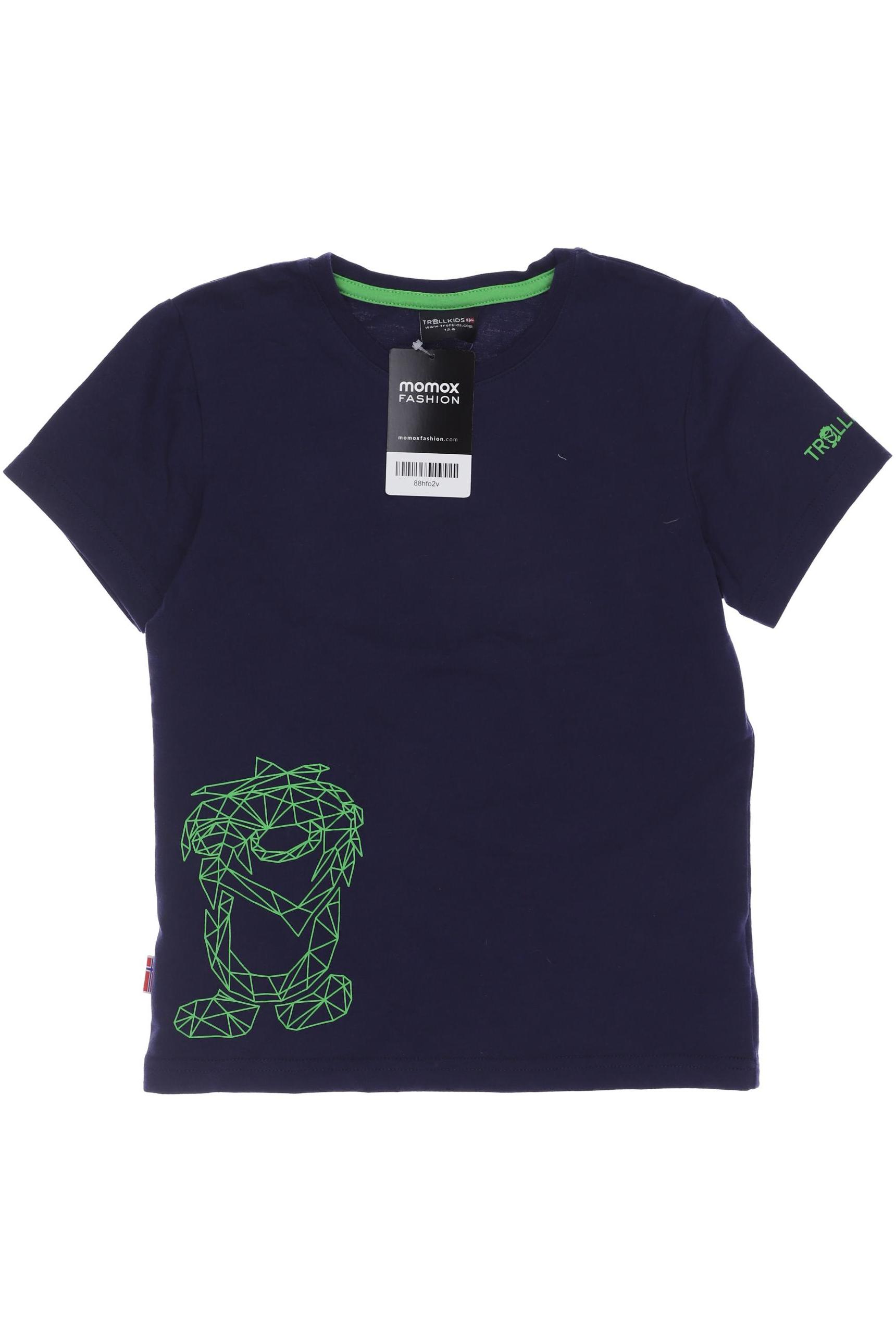 

Trollkids Jungen T-Shirt, marineblau