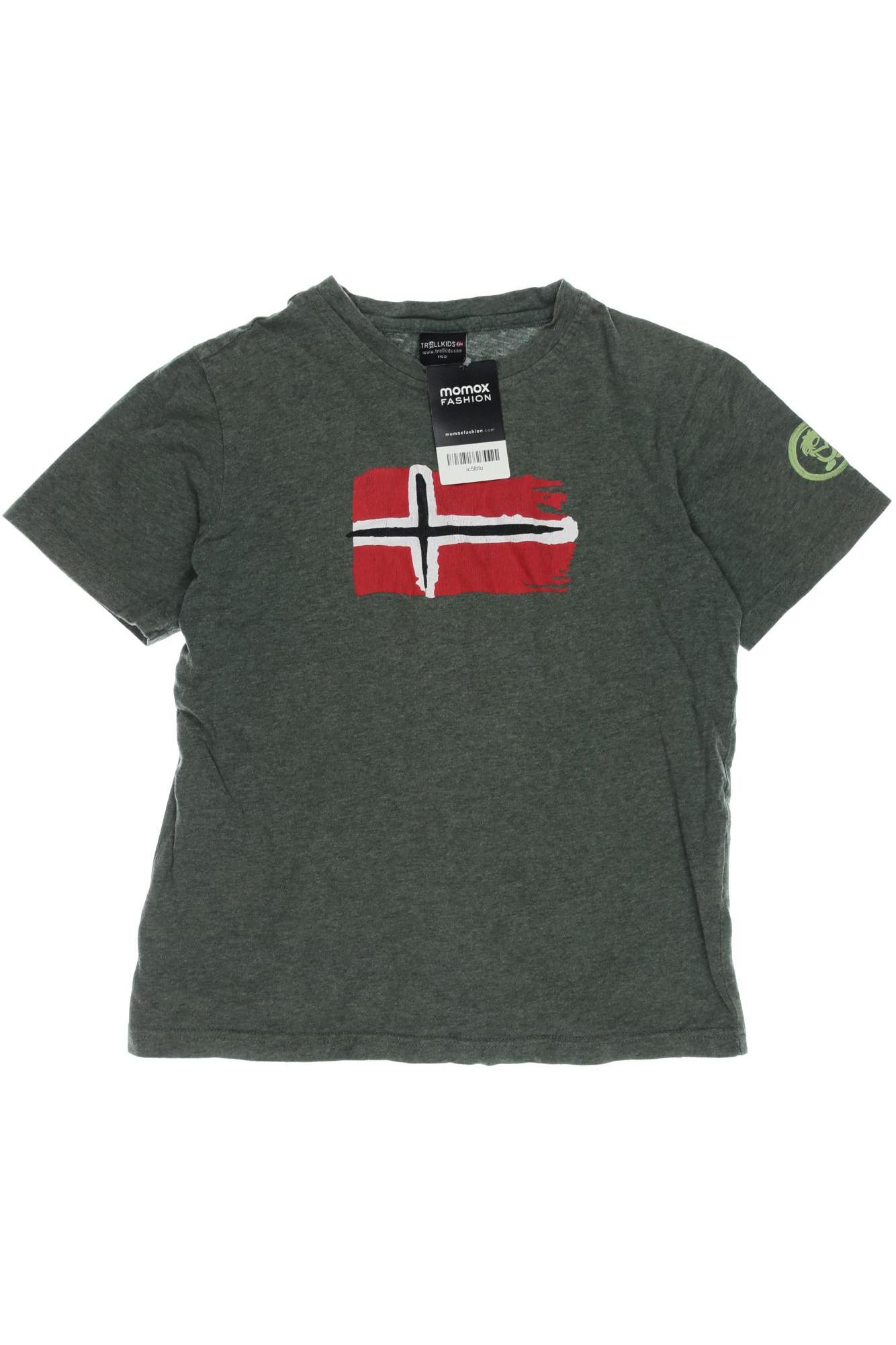 

Trollkids Herren T-Shirt, grün, Gr. 152