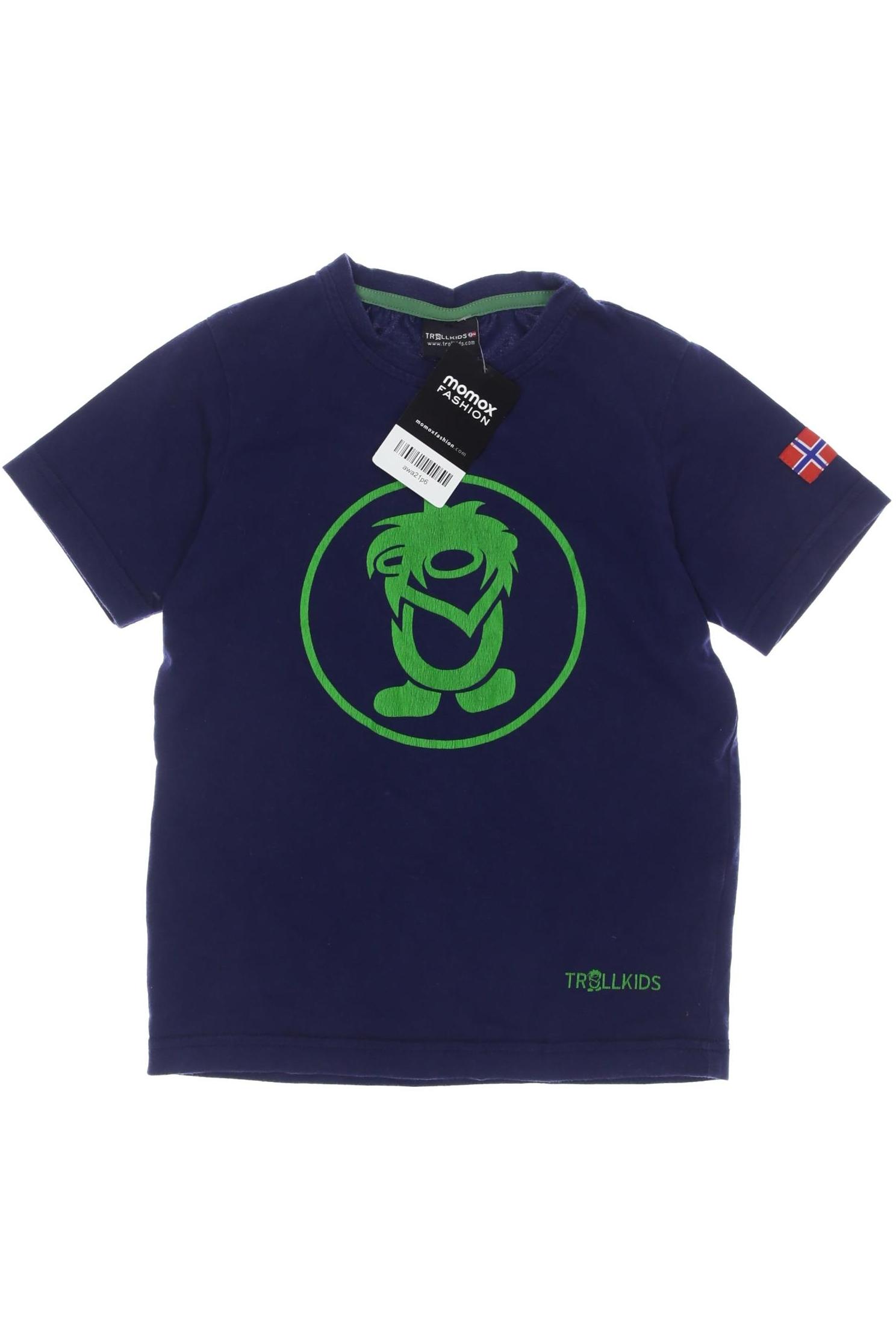 

Trollkids Herren T-Shirt, marineblau, Gr. 116