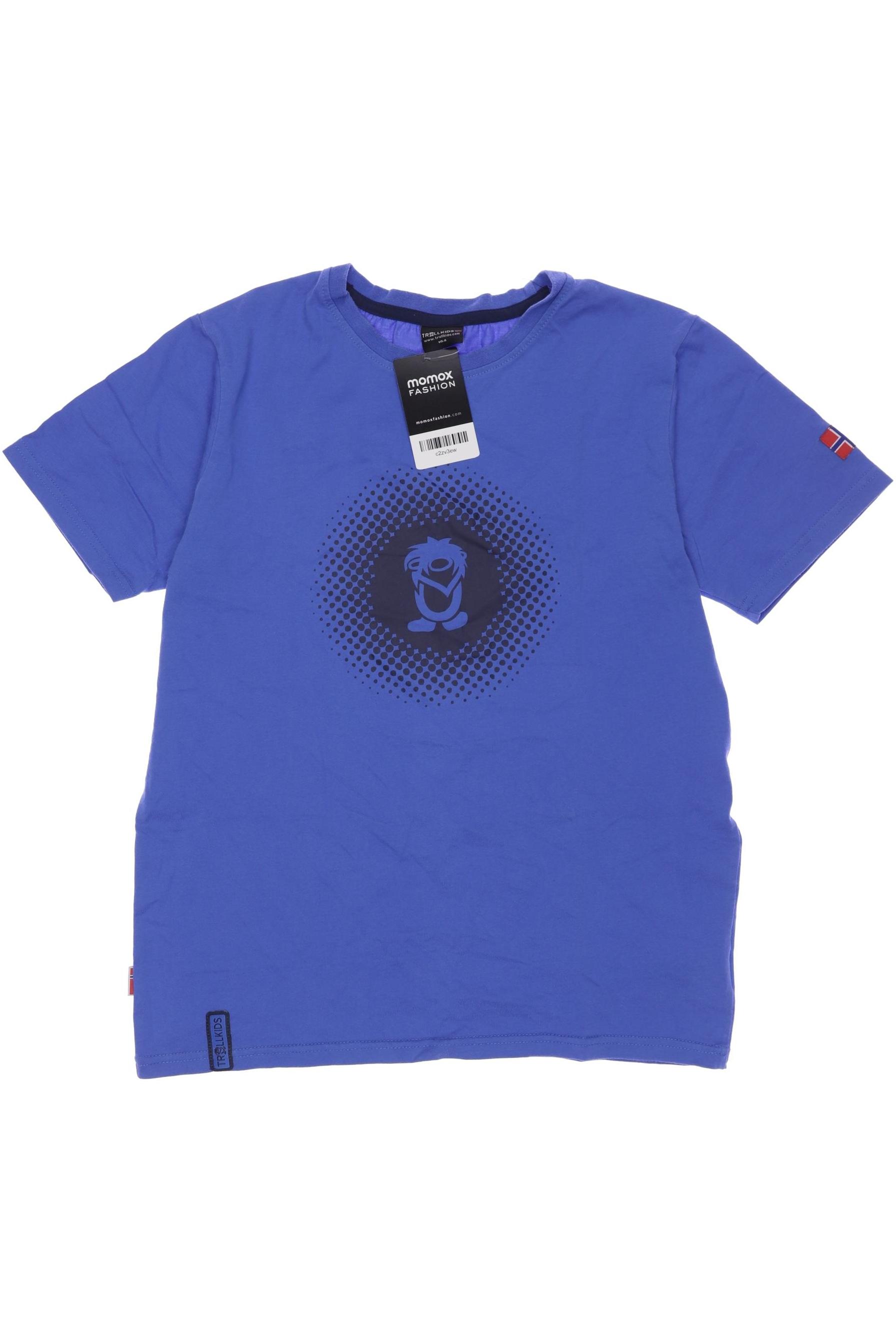 

Trollkids Herren T-Shirt, blau, Gr. 164