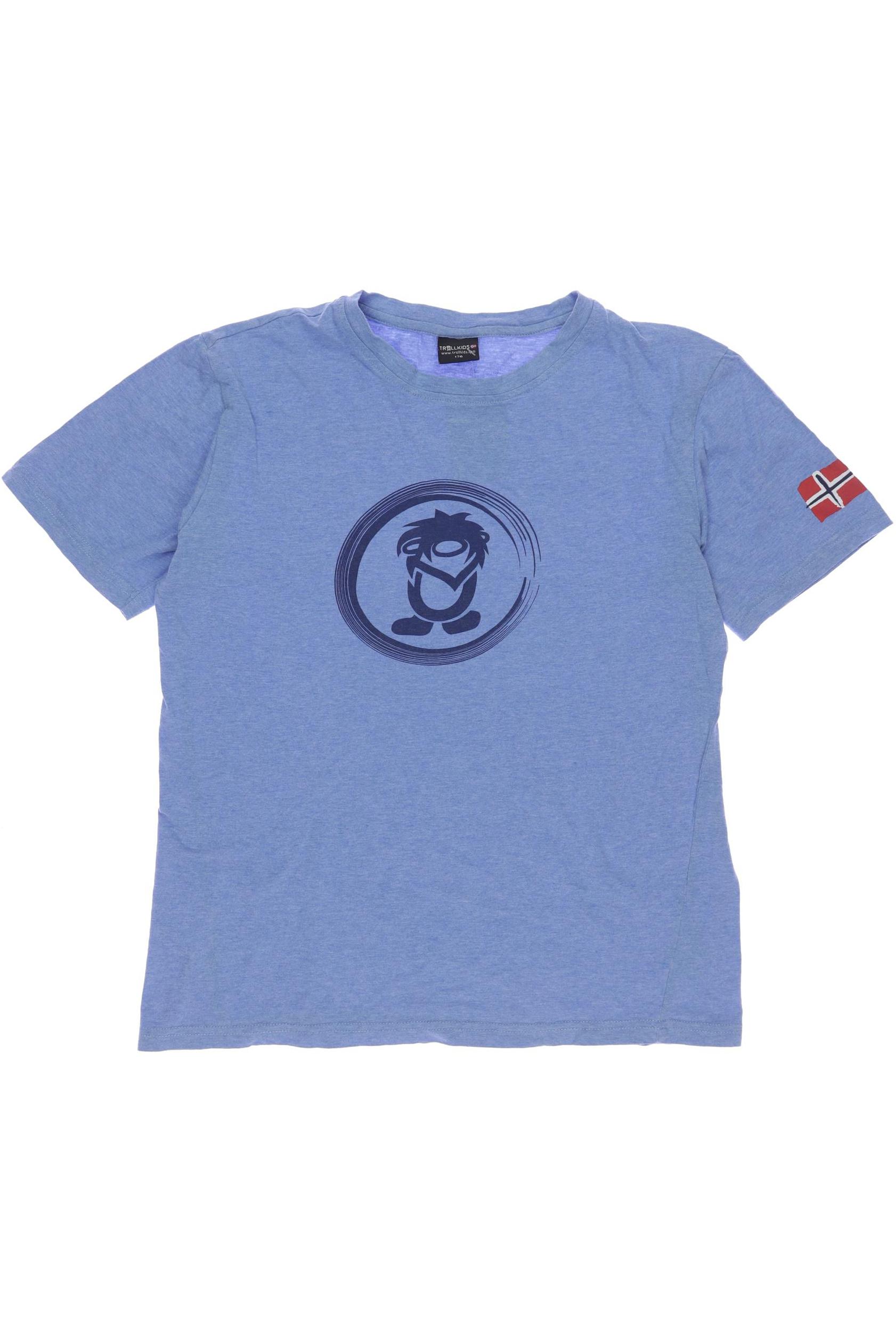 

Trollkids Jungen T-Shirt, blau