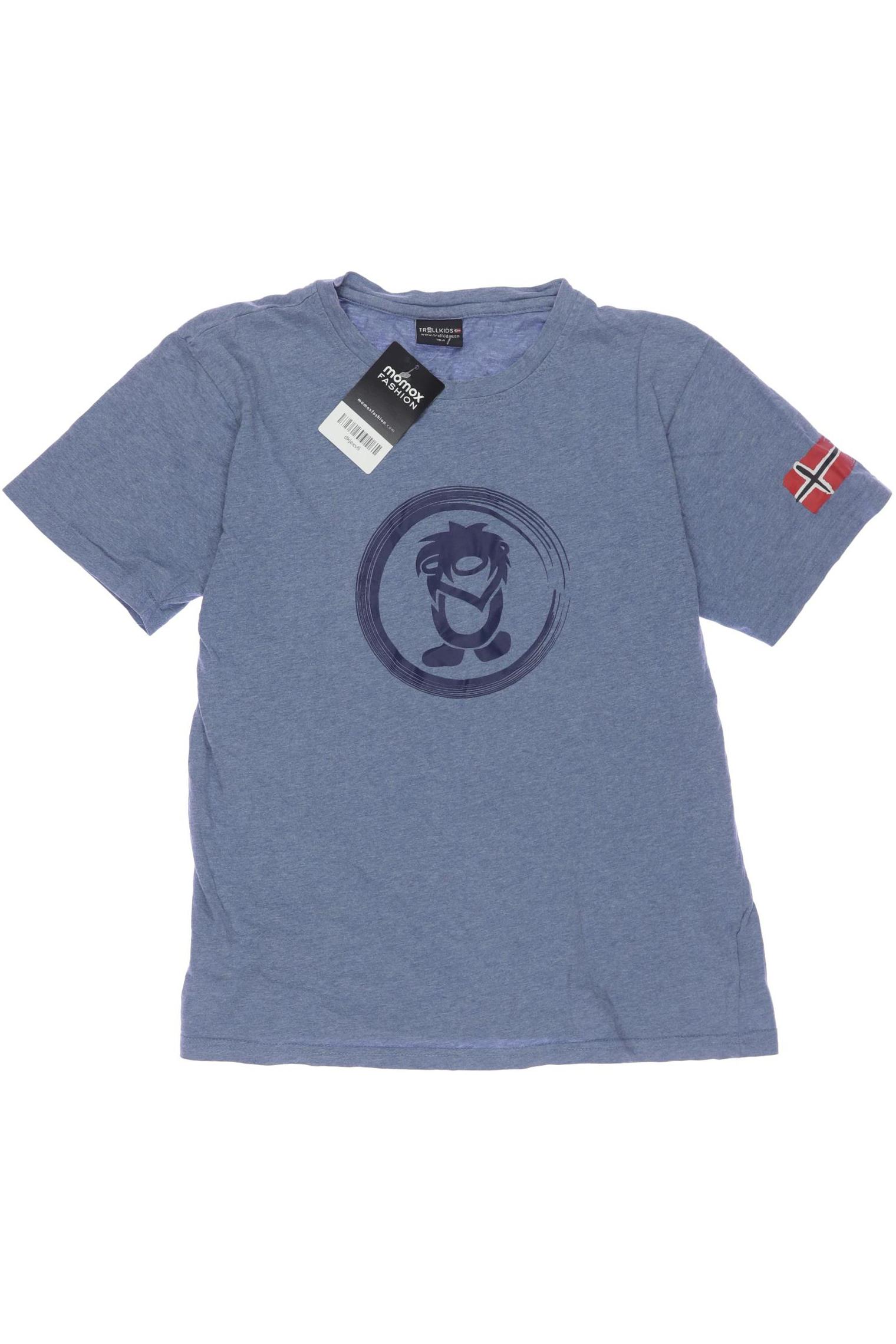

Trollkids Herren T-Shirt, blau, Gr. 164