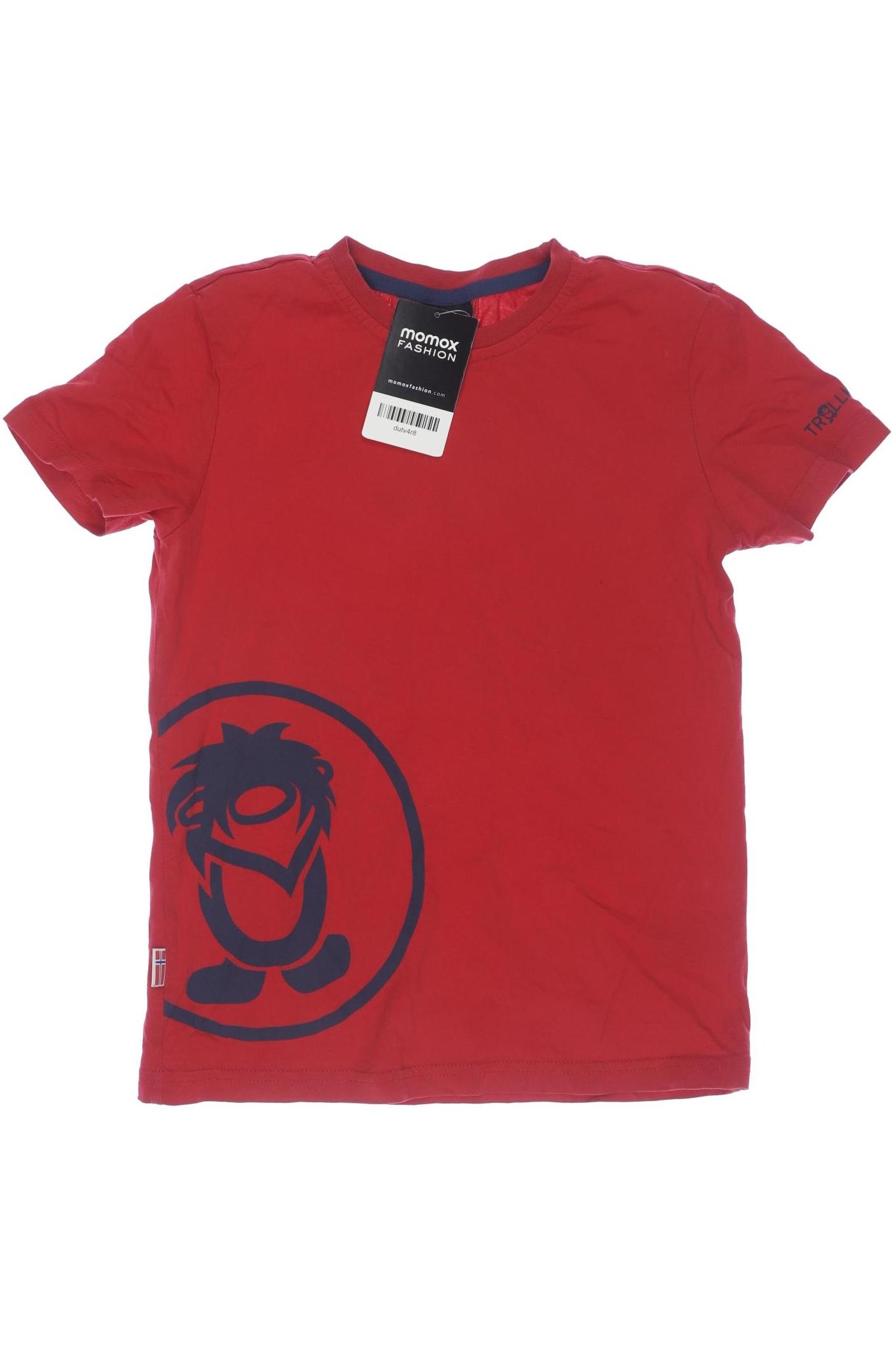 

Trollkids Herren T-Shirt, rot, Gr. 128