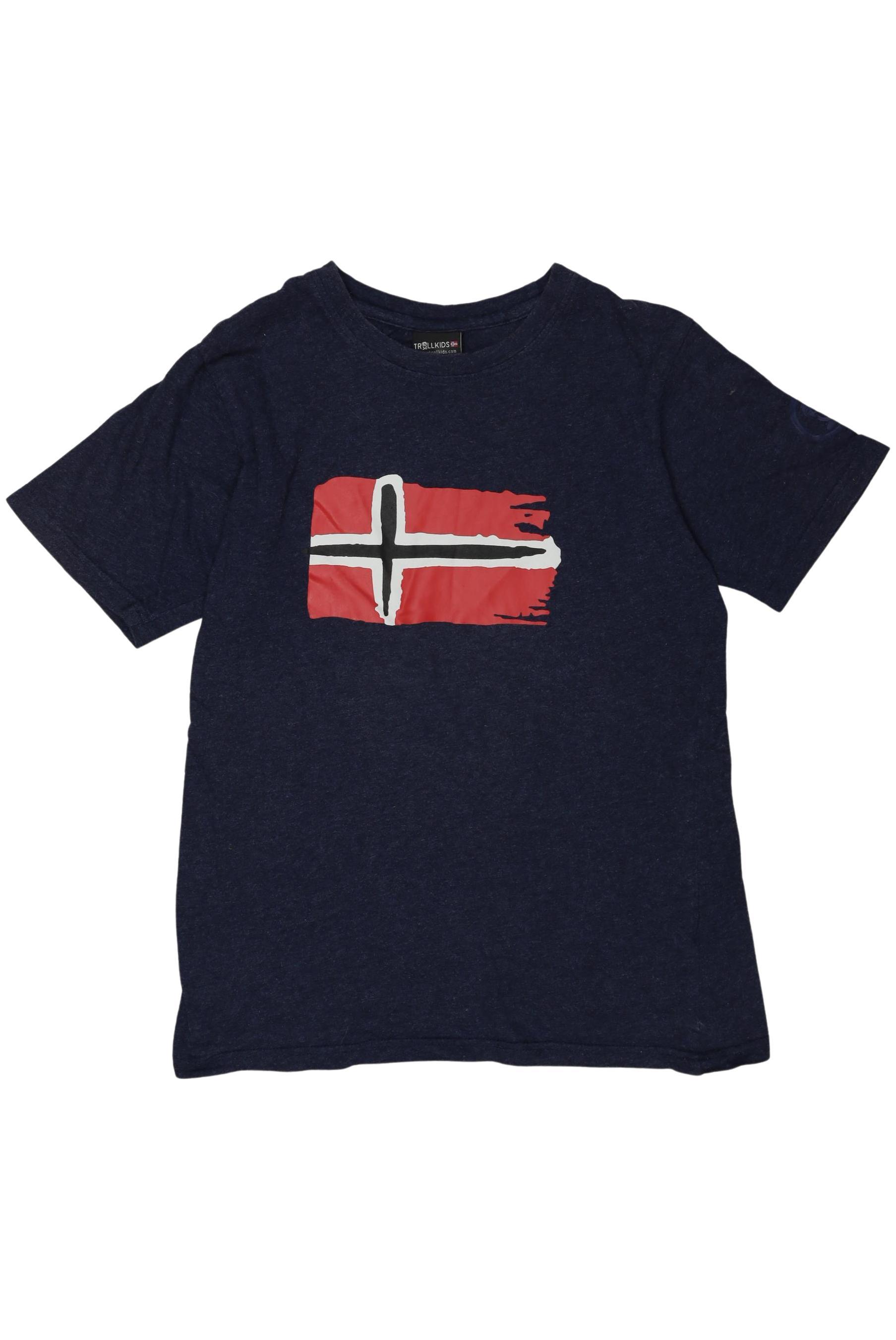 

Trollkids Jungen T-Shirt, marineblau, Gr. 152