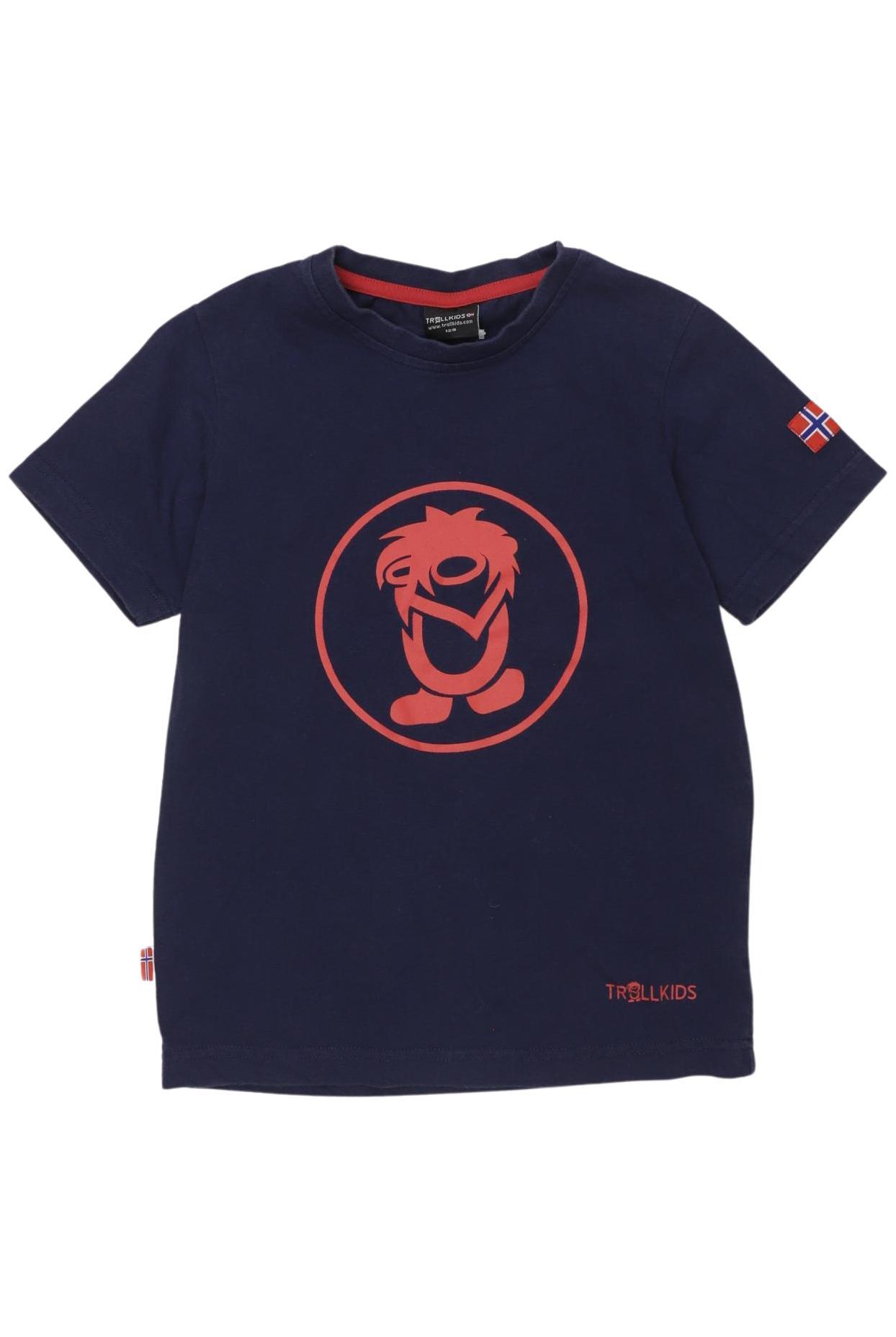 

Trollkids Jungen T-Shirt, marineblau, Gr. 128