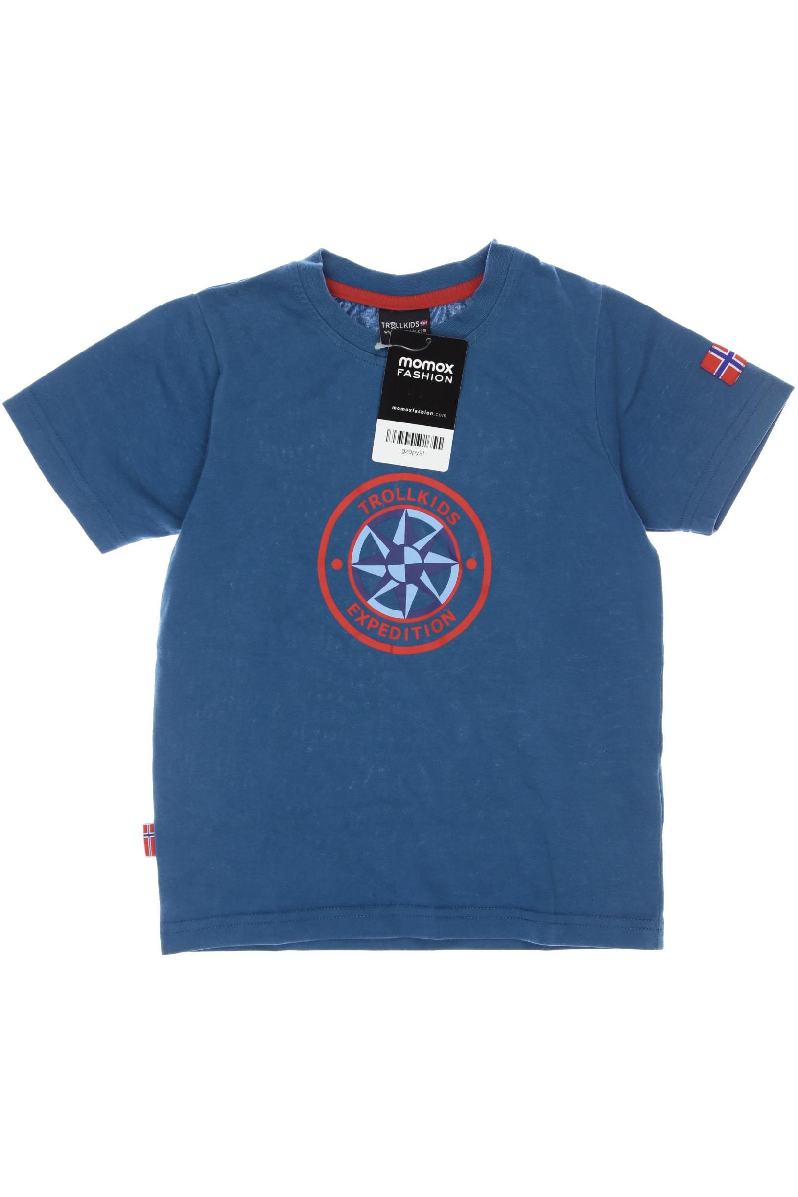 

Trollkids Herren T-Shirt, blau, Gr. 110