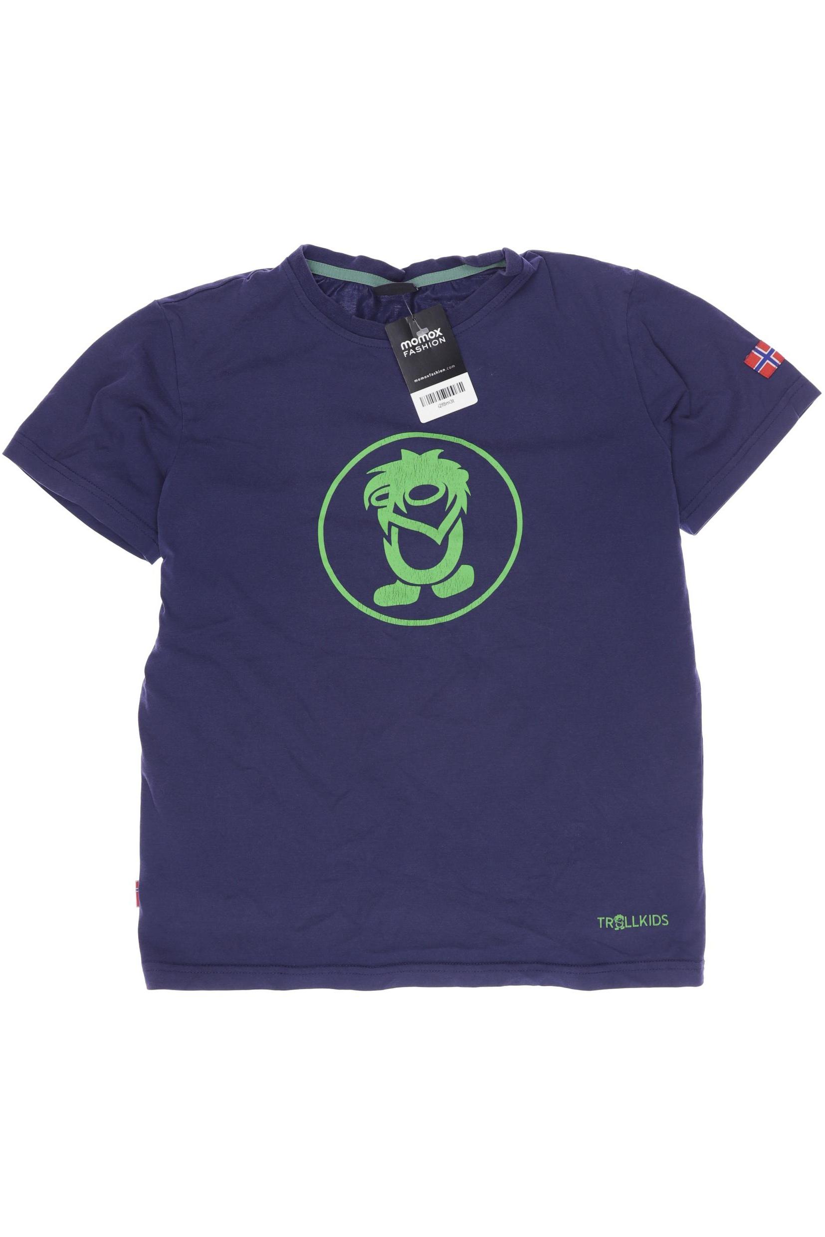 

Trollkids Jungen T-Shirt, marineblau
