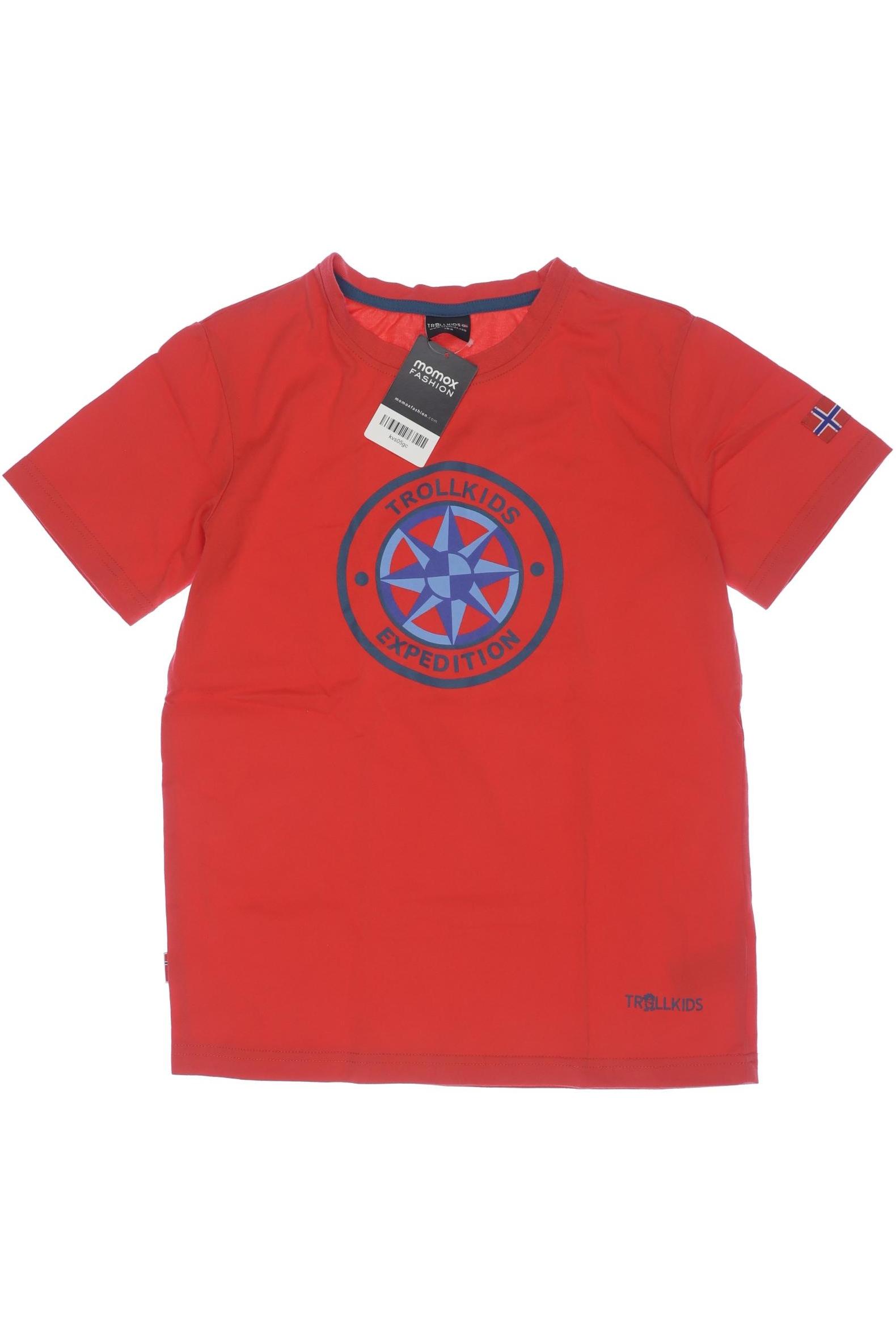 

Trollkids Herren T-Shirt, rot, Gr. 152