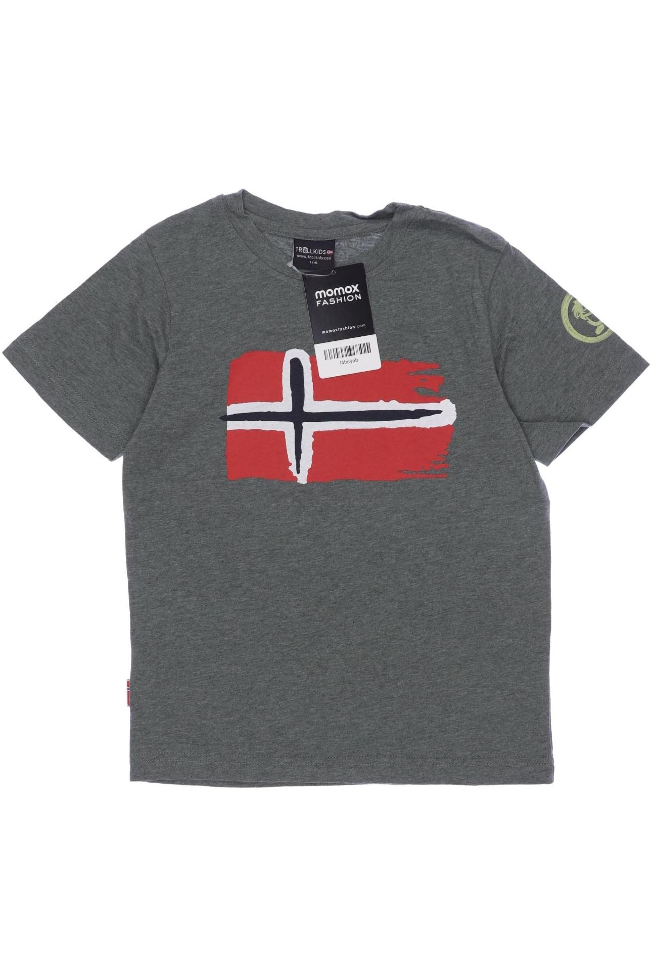 

Trollkids Herren T-Shirt, grün, Gr. 116