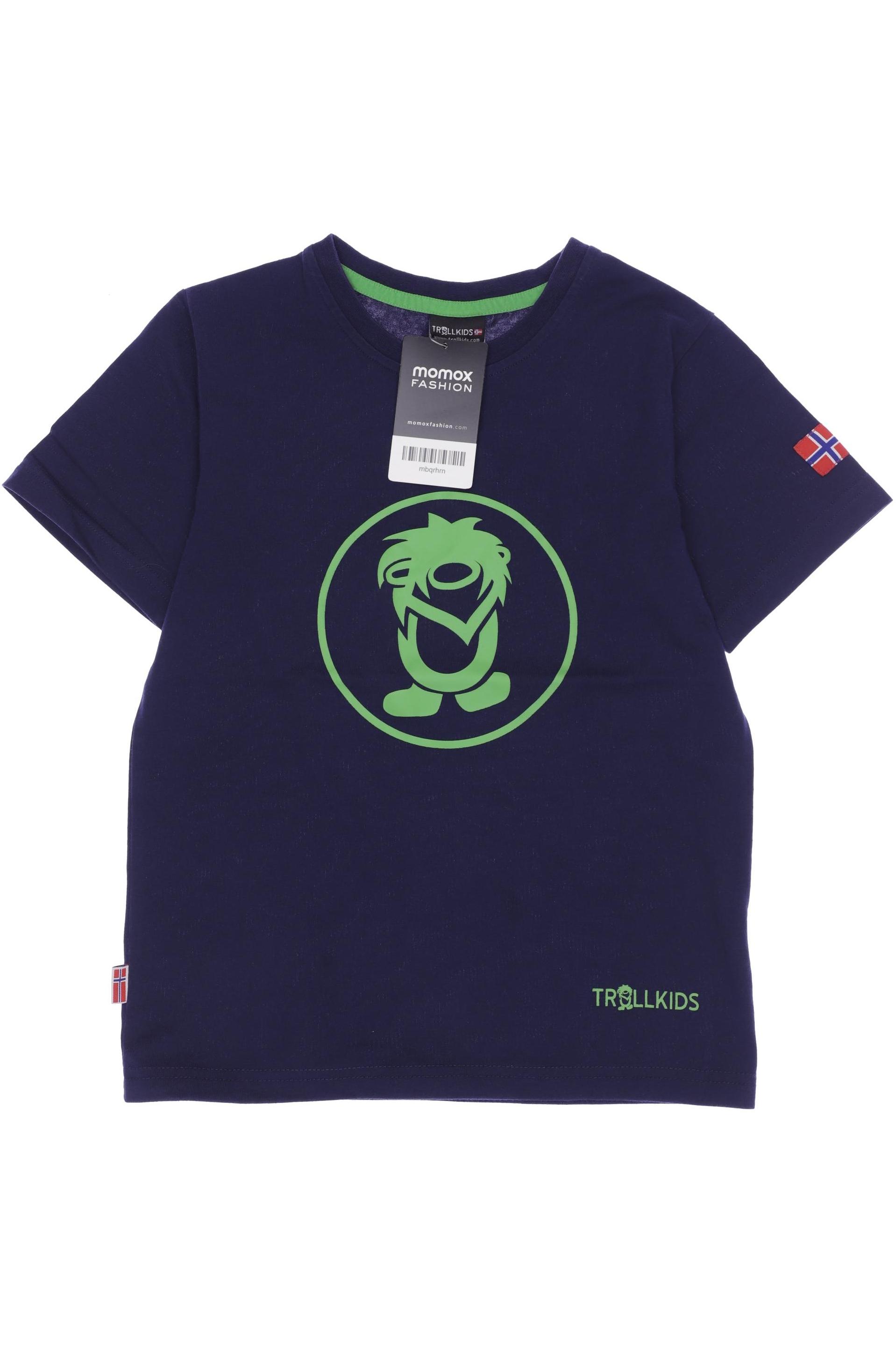 

Trollkids Jungen T-Shirt, marineblau, Gr. 128