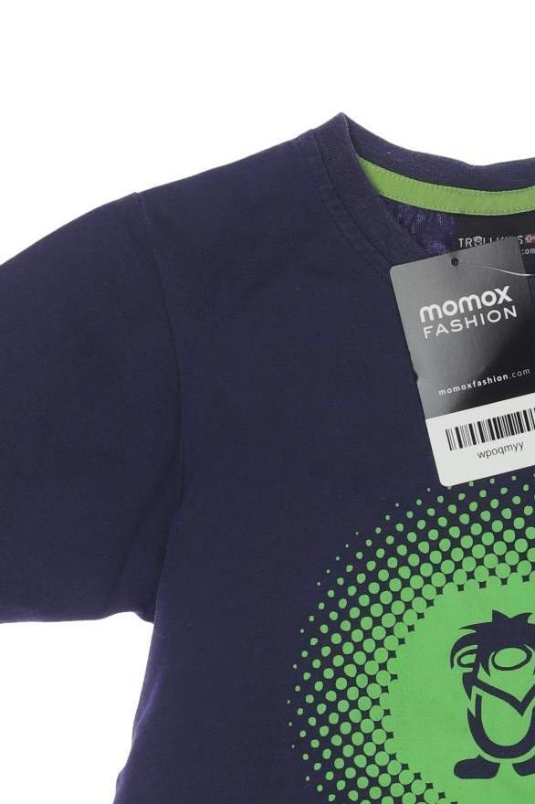 Thumbnail - Trollkids Jungen T-Shirt, marineblau, Gr. 116