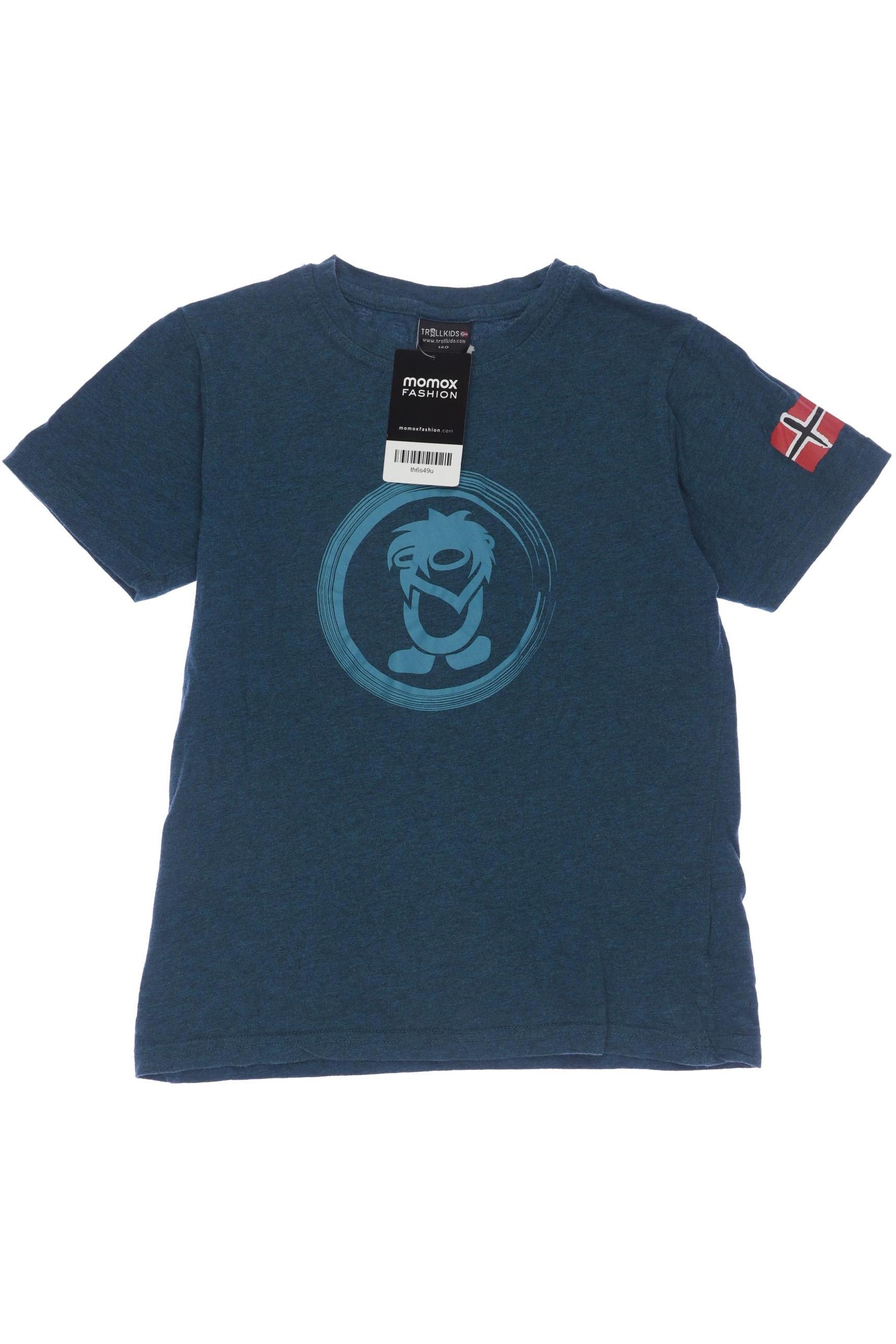 

Trollkids Herren T-Shirt, türkis, Gr. 140