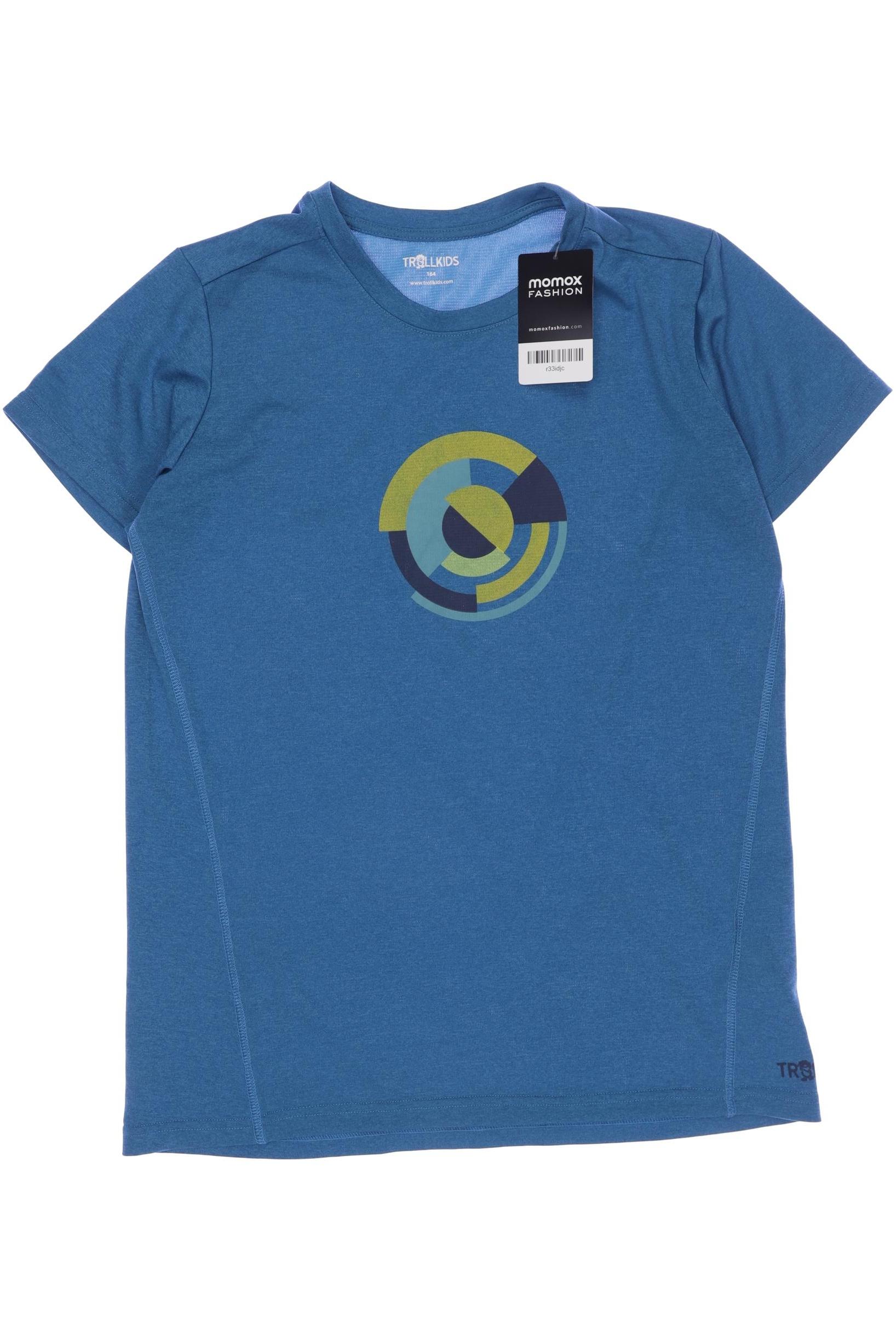 

Trollkids Herren T-Shirt, blau, Gr. 164