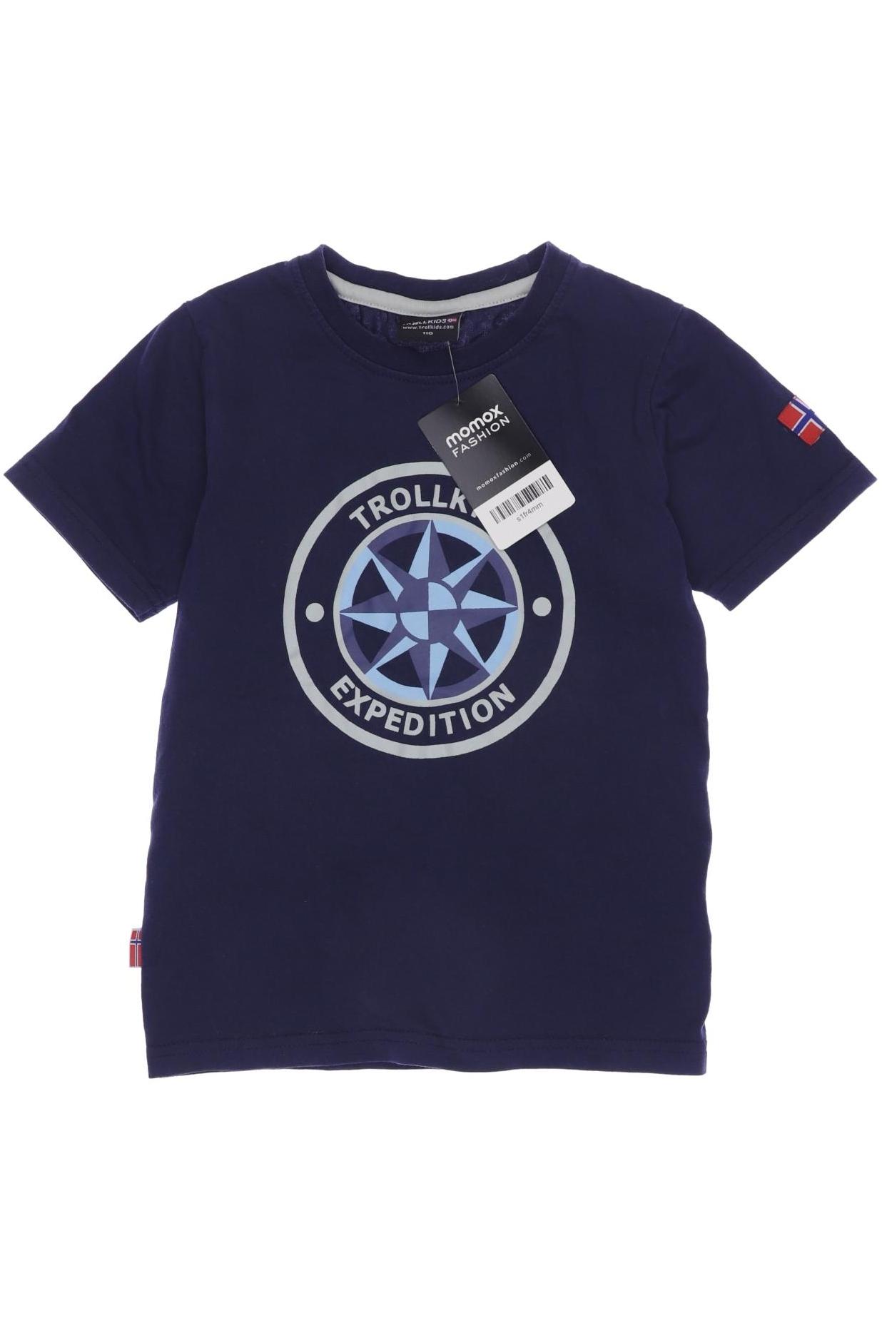 

Trollkids Herren T-Shirt, marineblau, Gr. 110