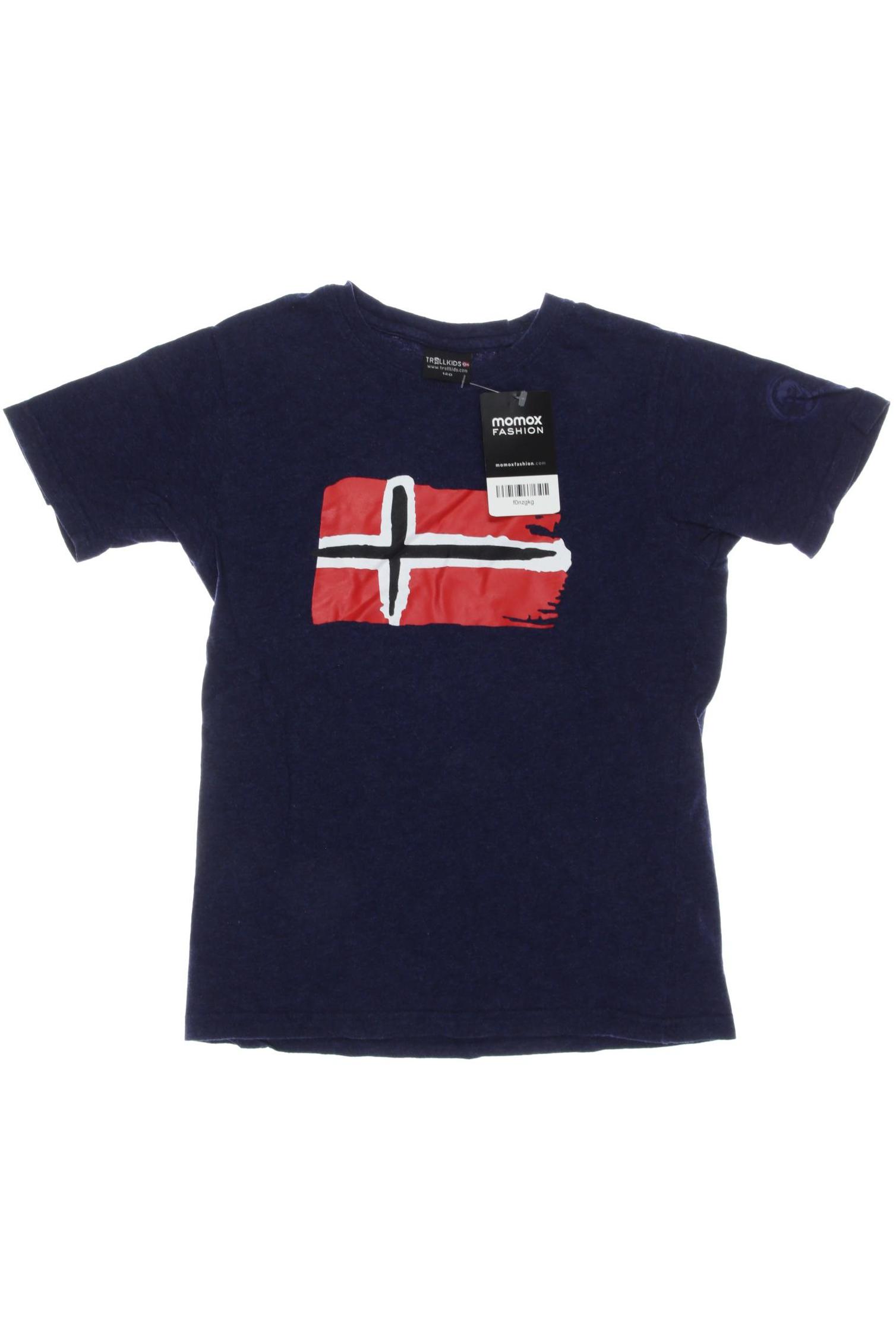 

Trollkids Herren T-Shirt, marineblau, Gr. 140