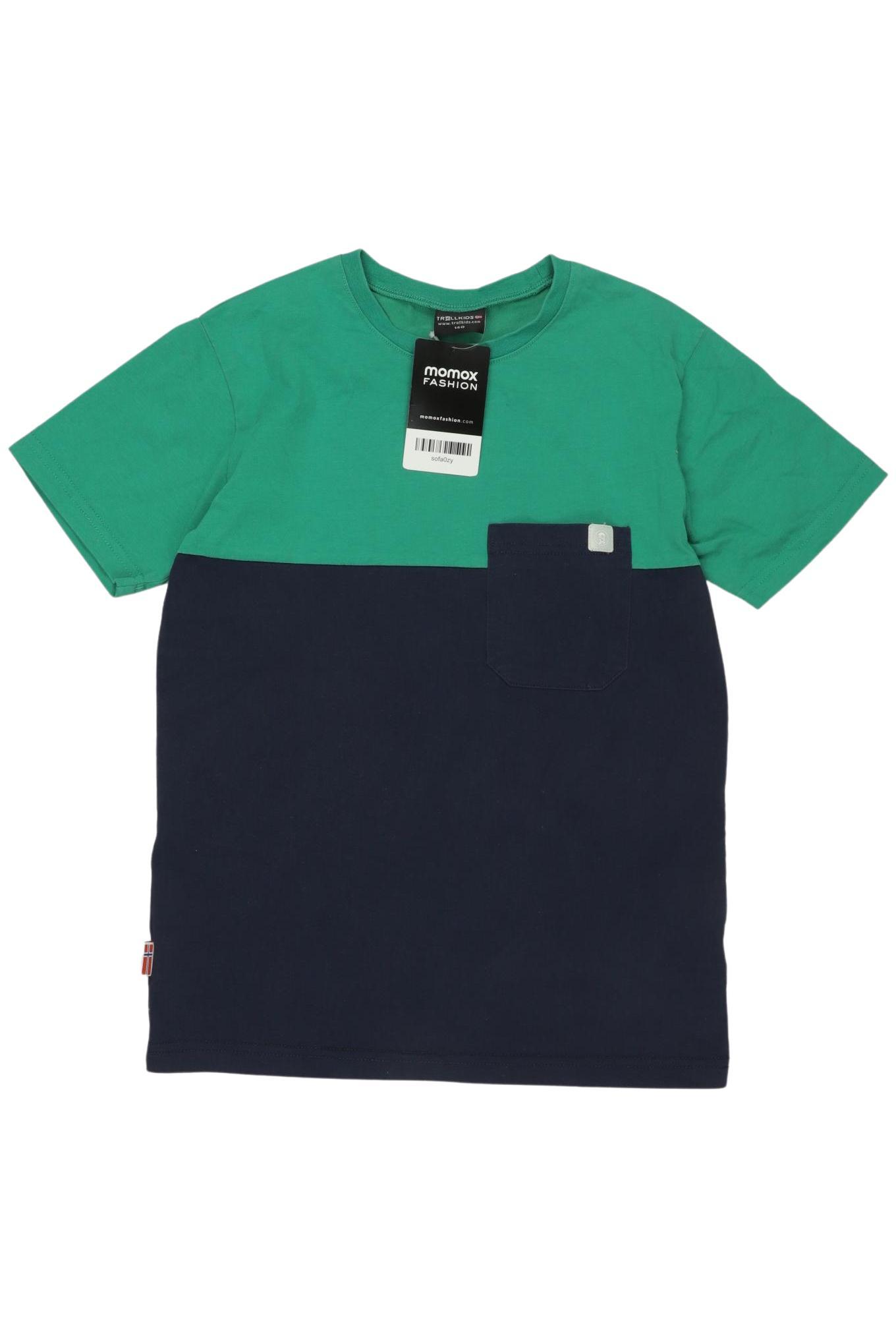 

Trollkids Herren T-Shirt, grün, Gr. 140