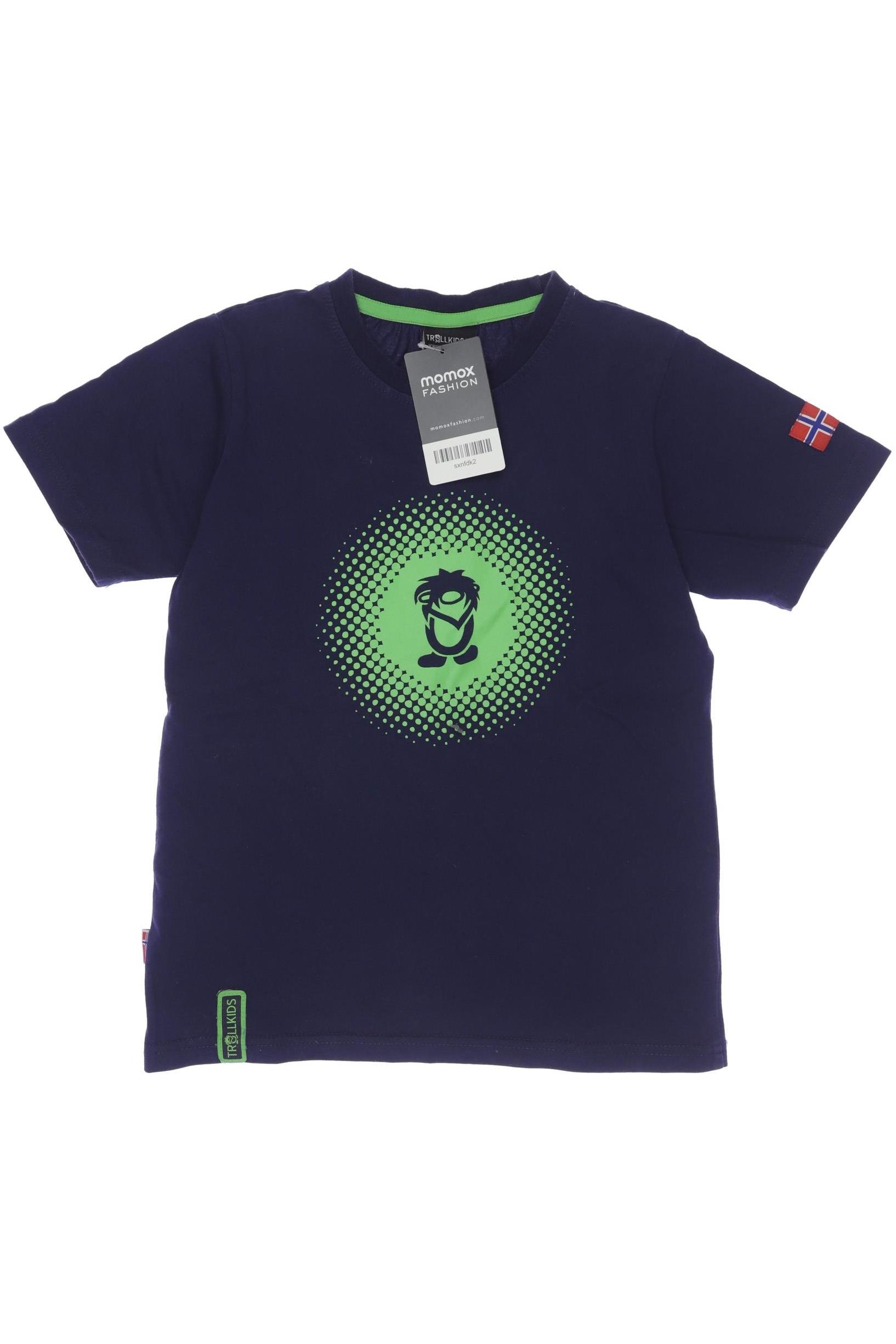 

Trollkids Herren T-Shirt, marineblau, Gr. 128