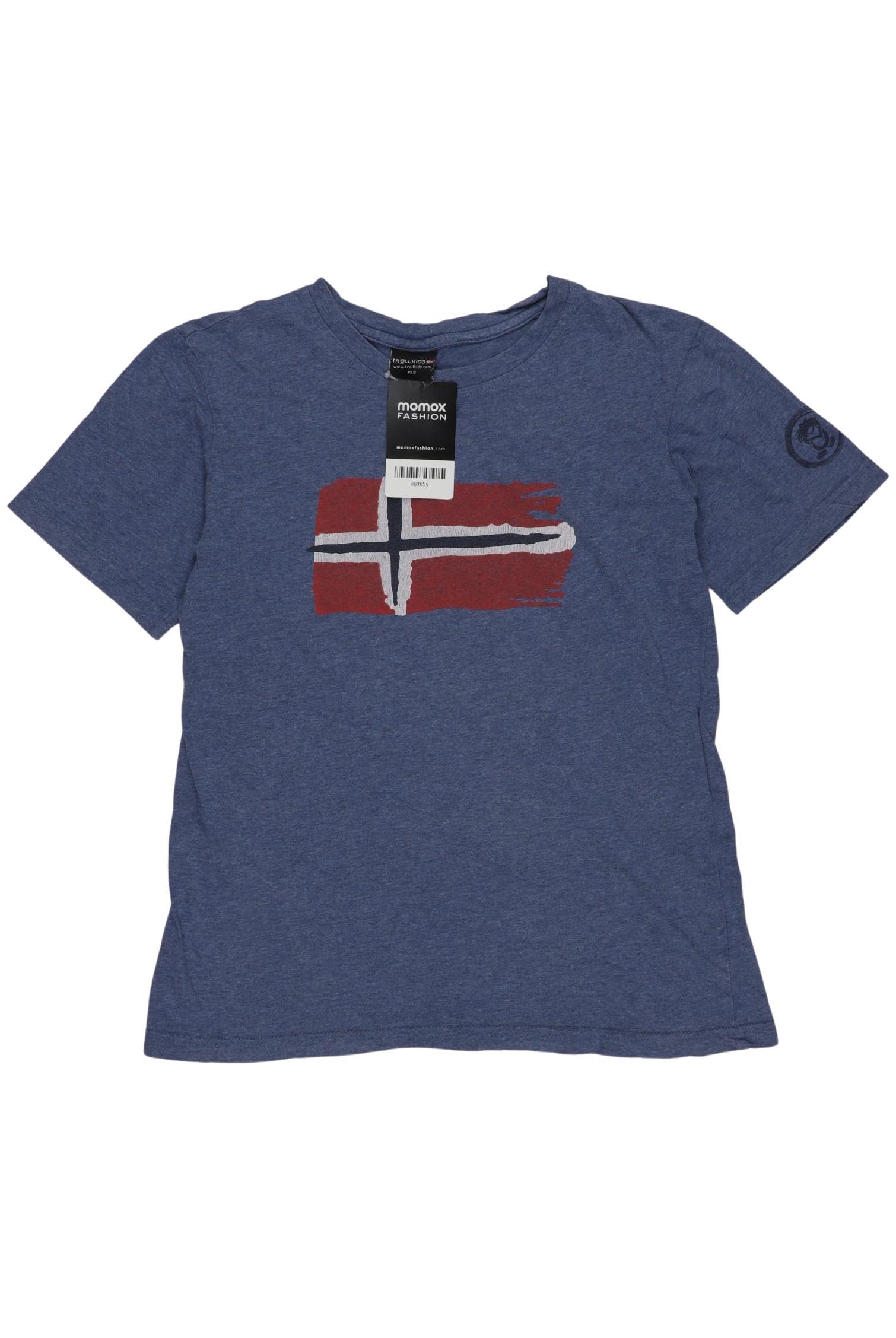 

Trollkids Herren T-Shirt, blau, Gr. 152