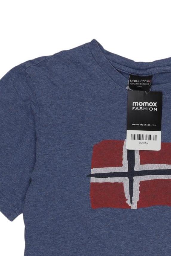 Thumbnail - Trollkids Jungen T-Shirt, blau, Gr. 152