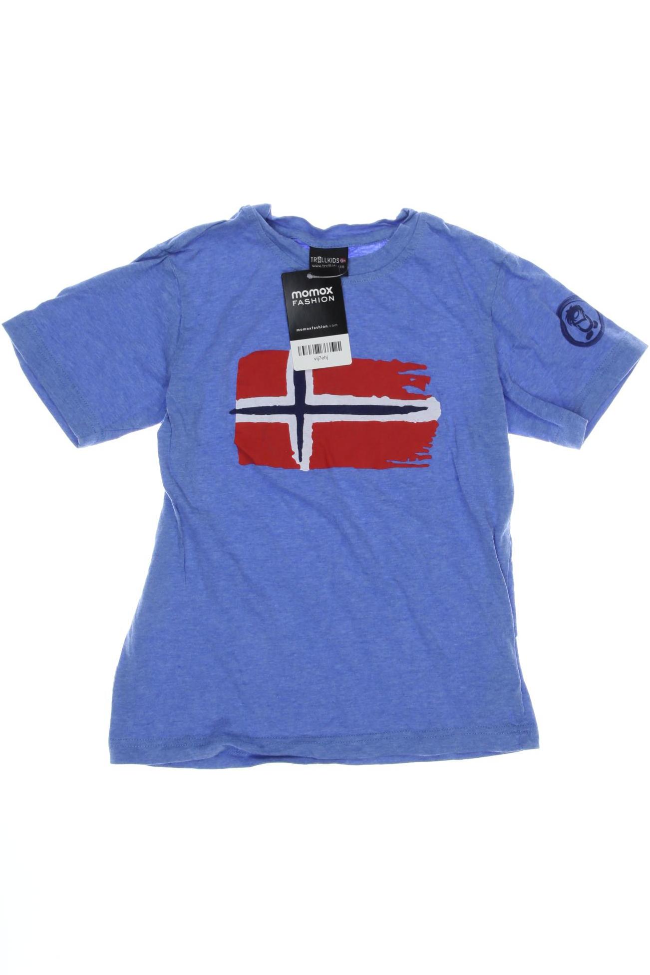 

Trollkids Herren T-Shirt, blau, Gr. 128