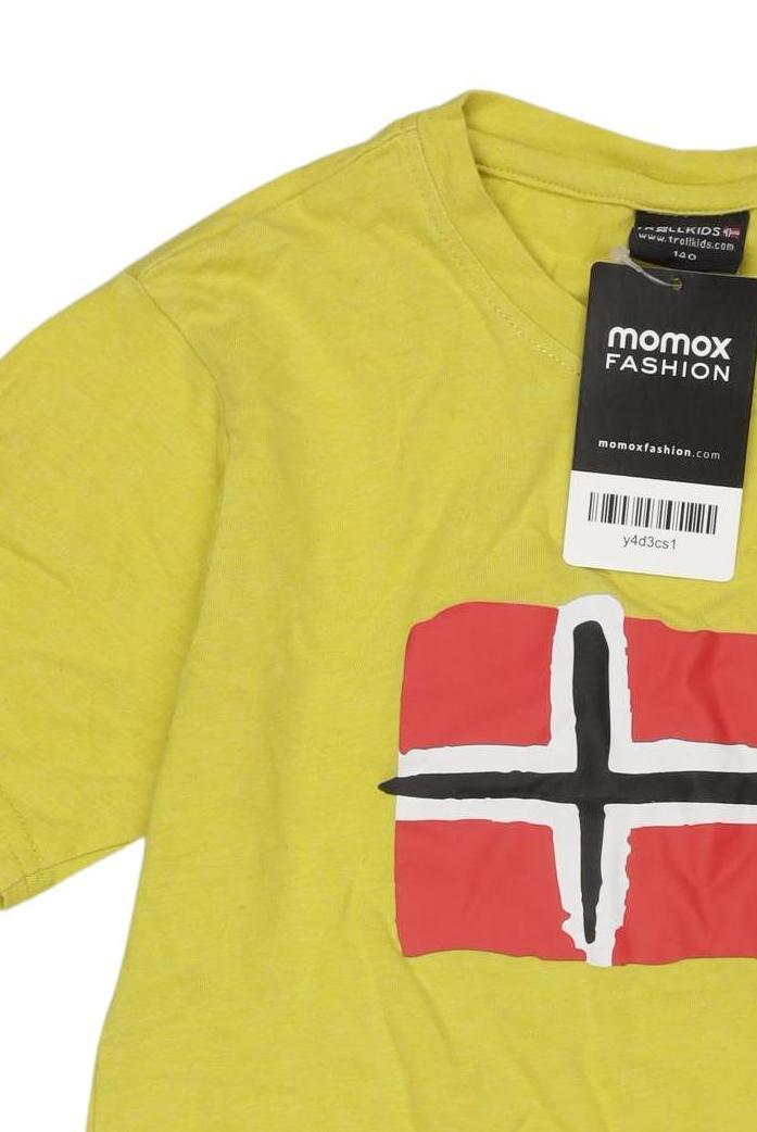 Thumbnail - Trollkids Jungen T-Shirt, gelb, Gr. 140