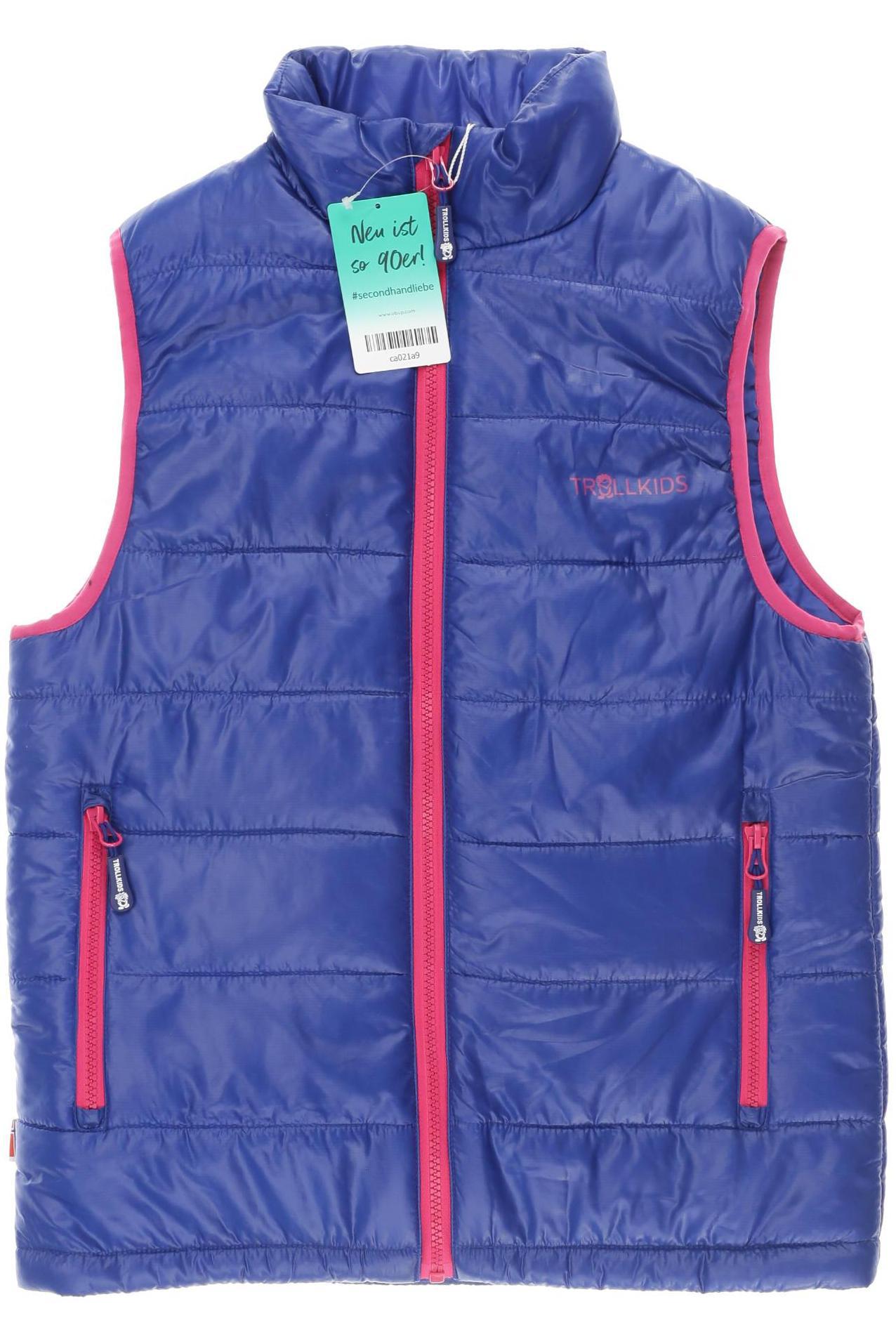 

Trollkids Mädchen Jacke, blau, Gr. 152