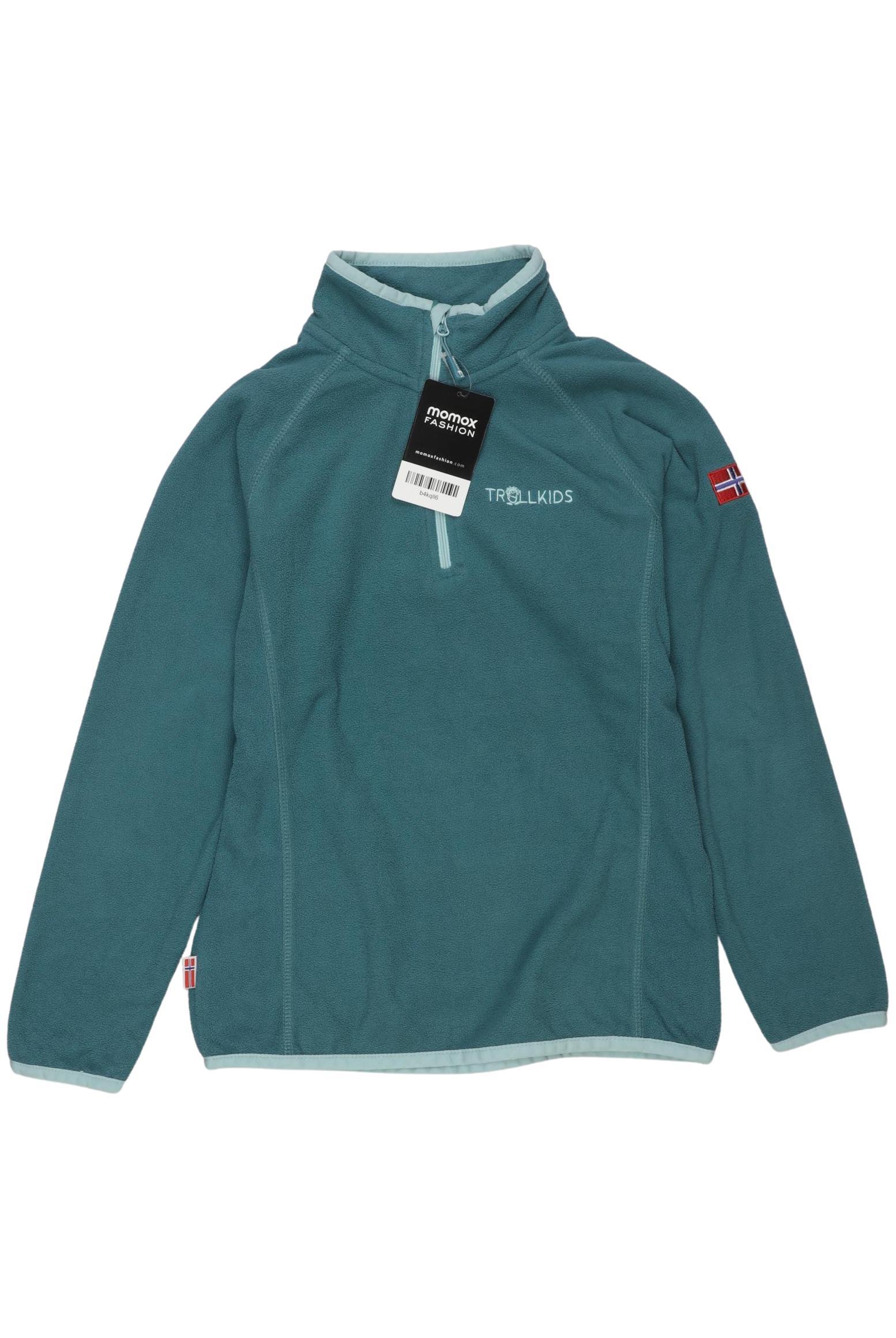 

Trollkids Mädchen Hoodies & Sweater, türkis, Gr. 140