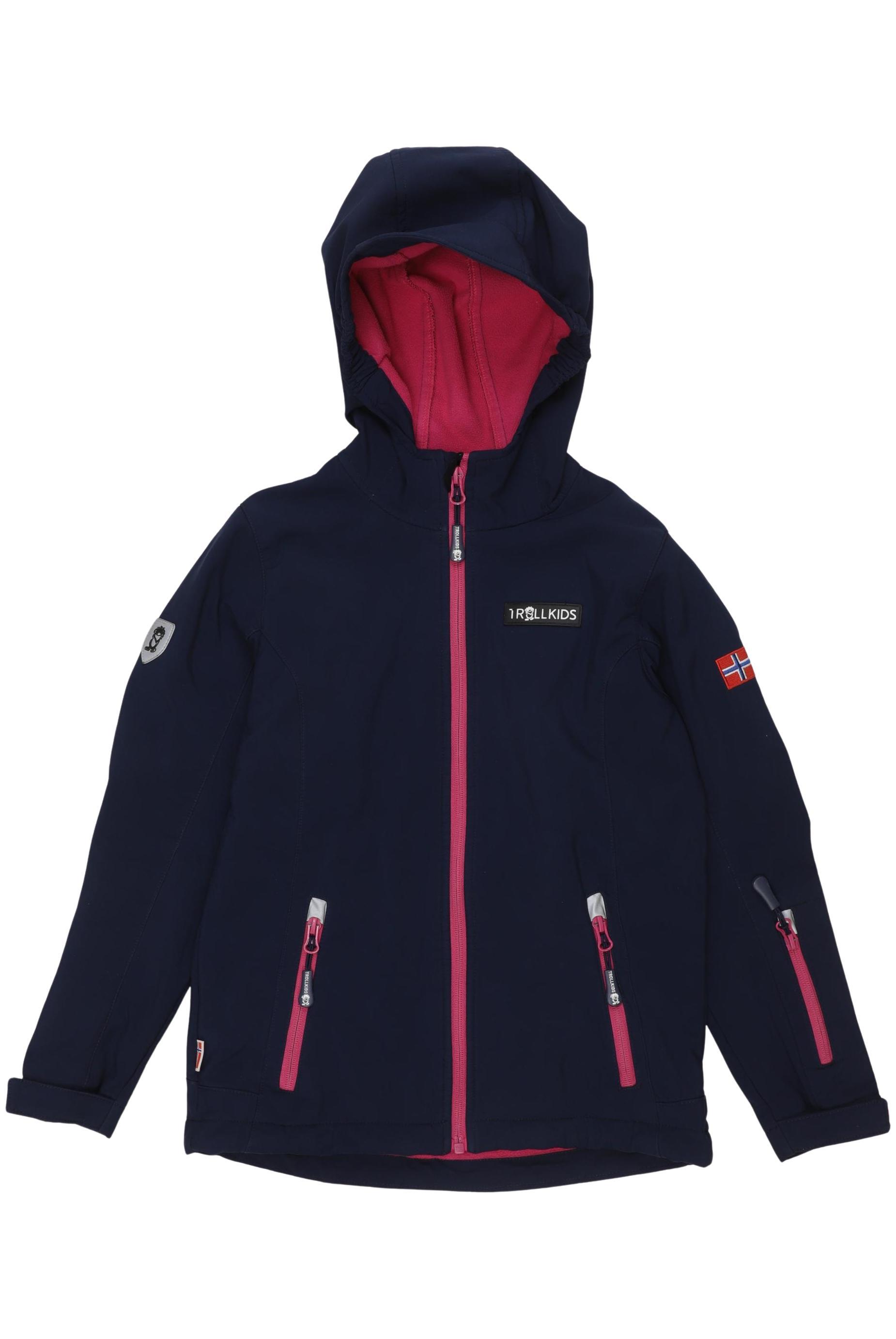 

Trollkids Mädchen Jacke, marineblau, Gr. 140