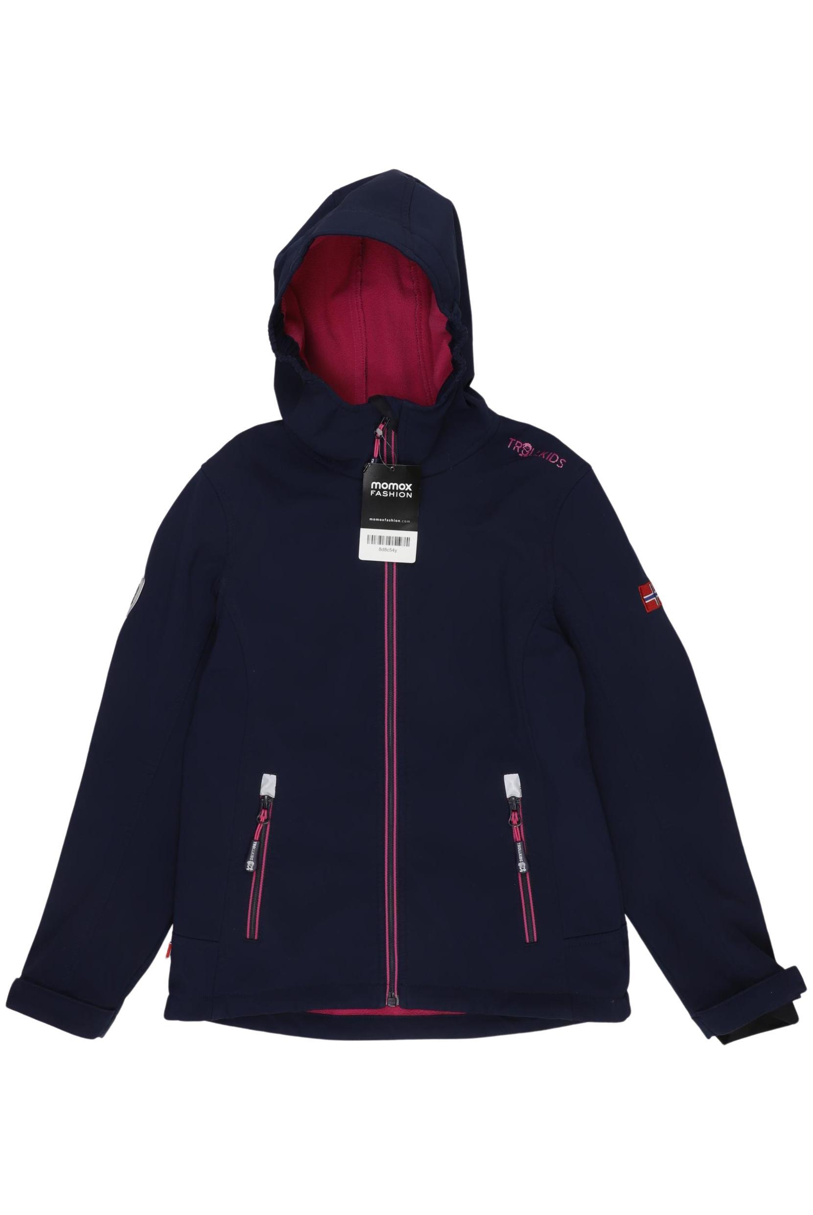 

Trollkids Mädchen Jacke, marineblau, Gr. 140