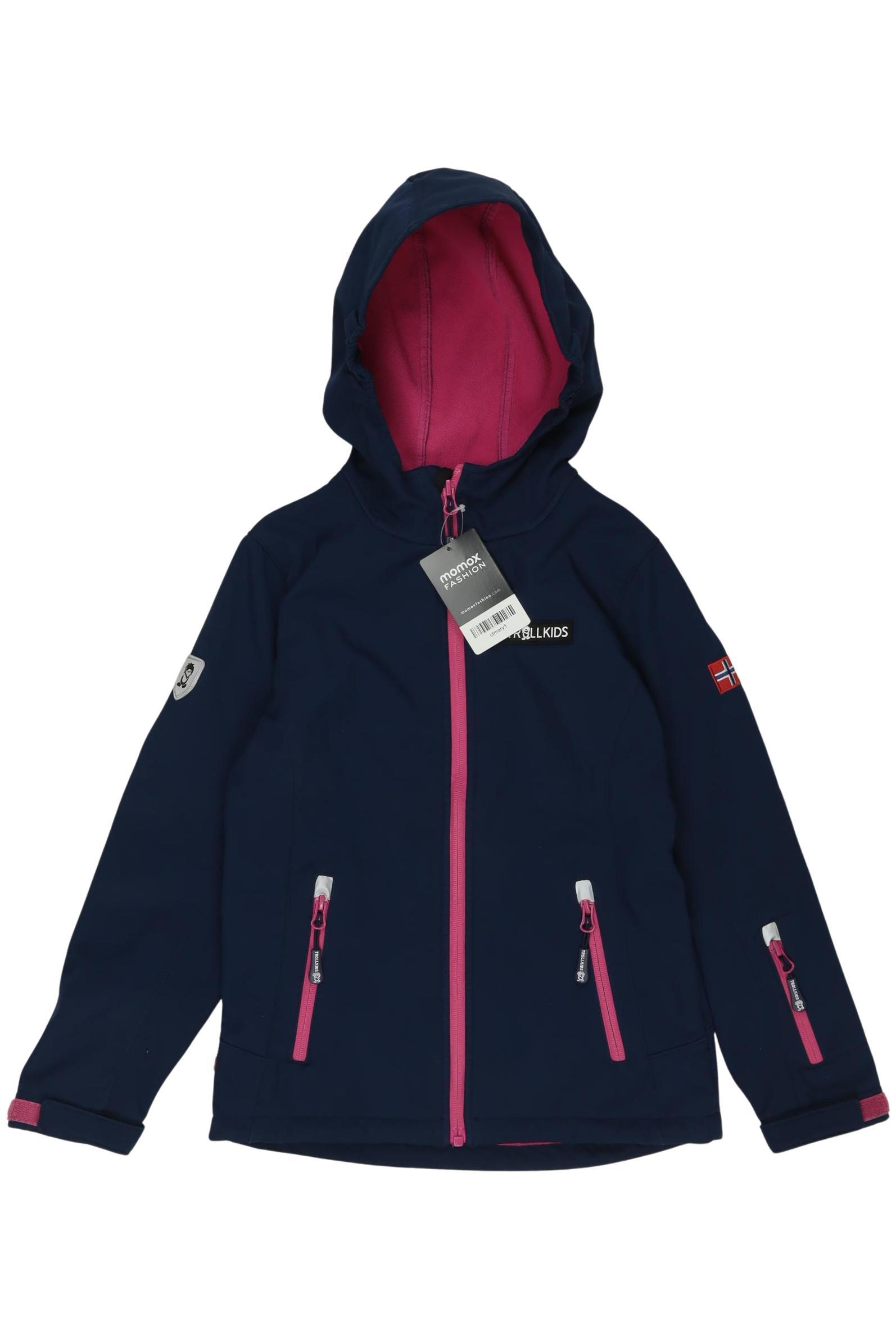 

Trollkids Mädchen Jacke, marineblau, Gr. 140