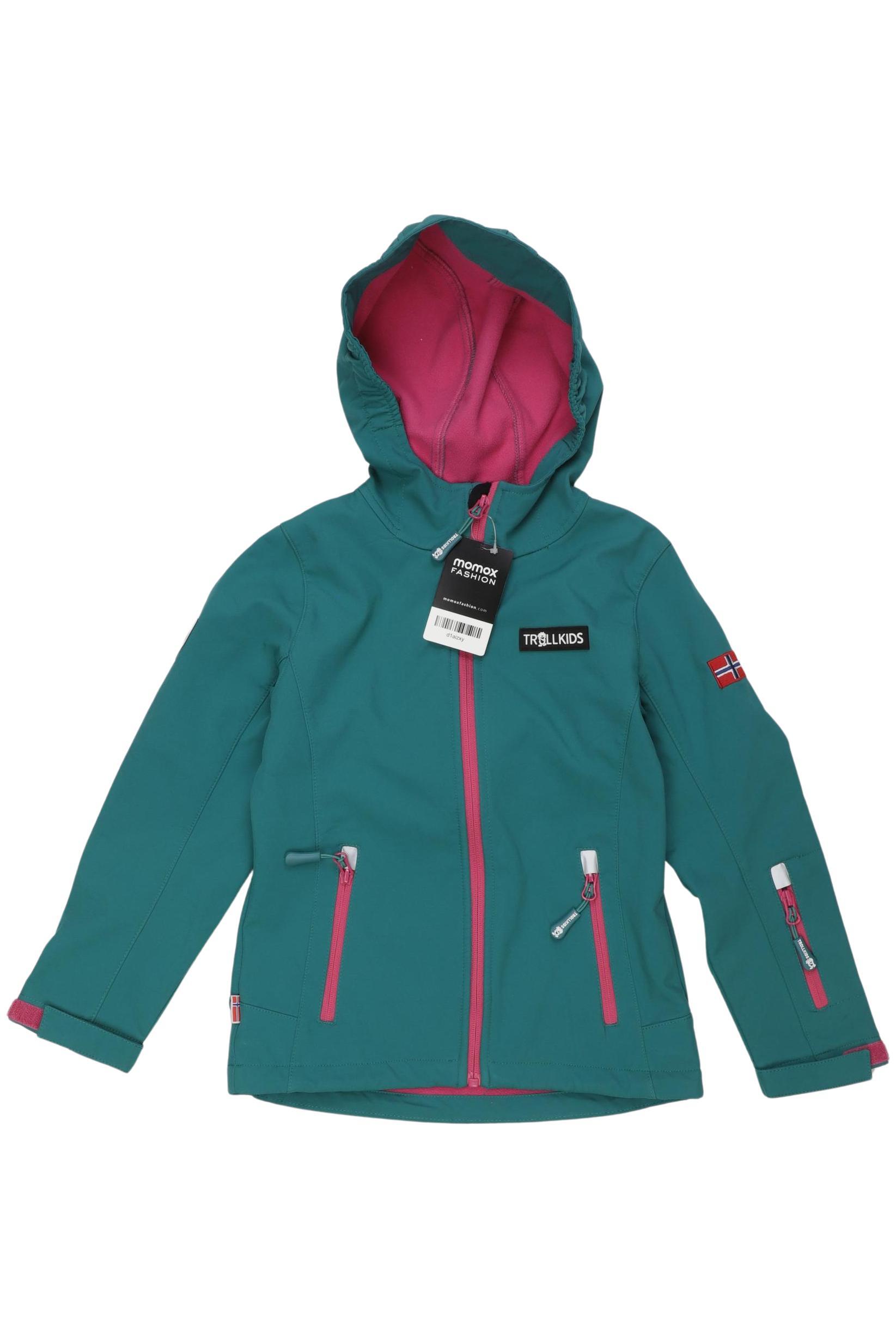 

Trollkids Mädchen Jacke, türkis, Gr. 128