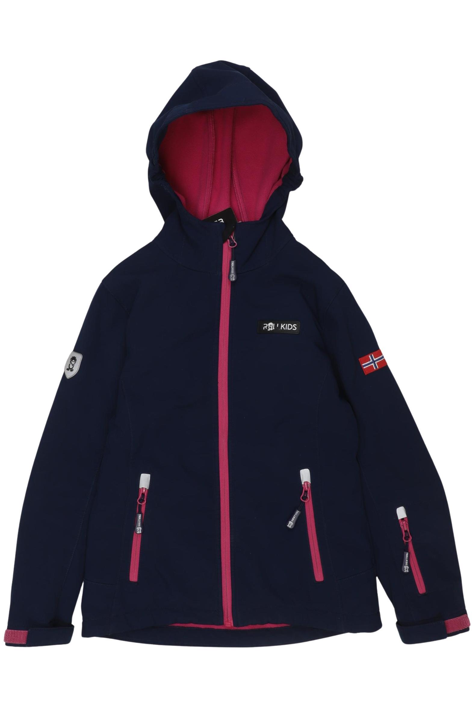

Trollkids Mädchen Jacke, marineblau, Gr. 140