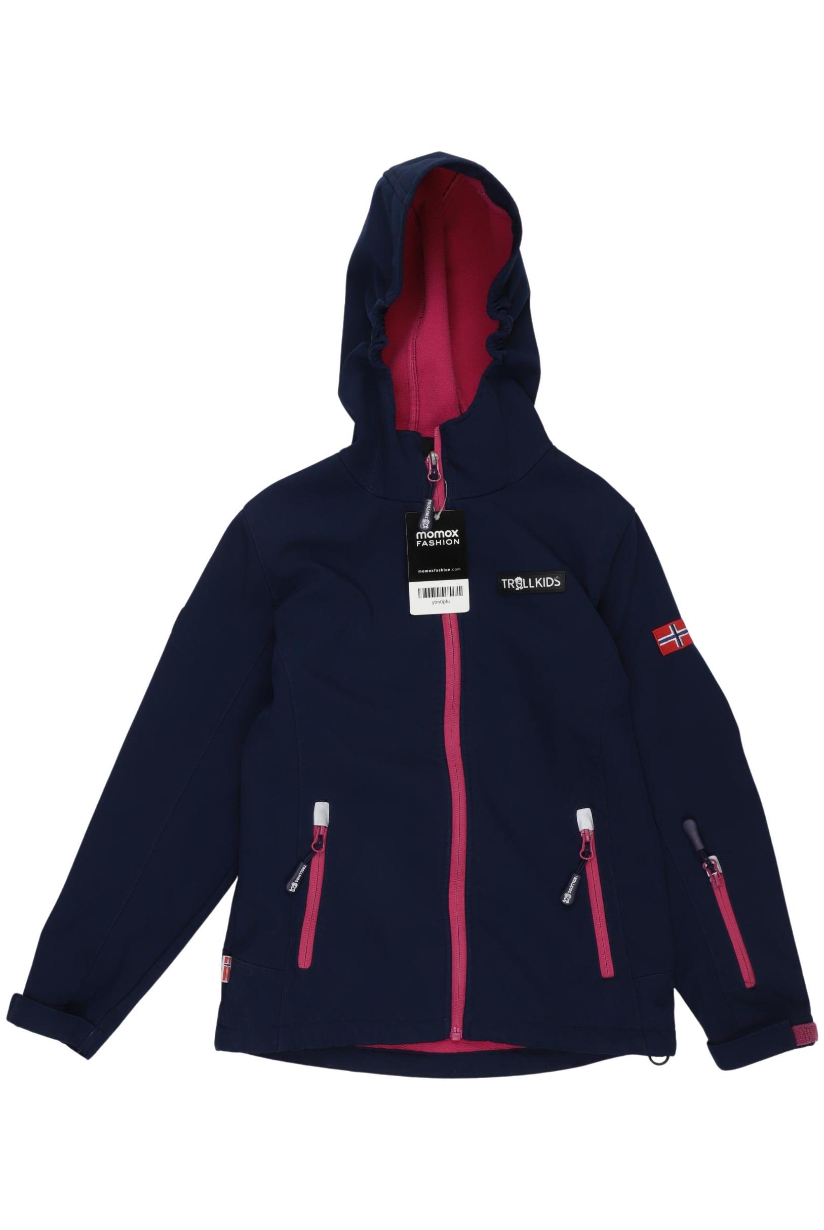 

Trollkids Mädchen Jacke, marineblau, Gr. 140