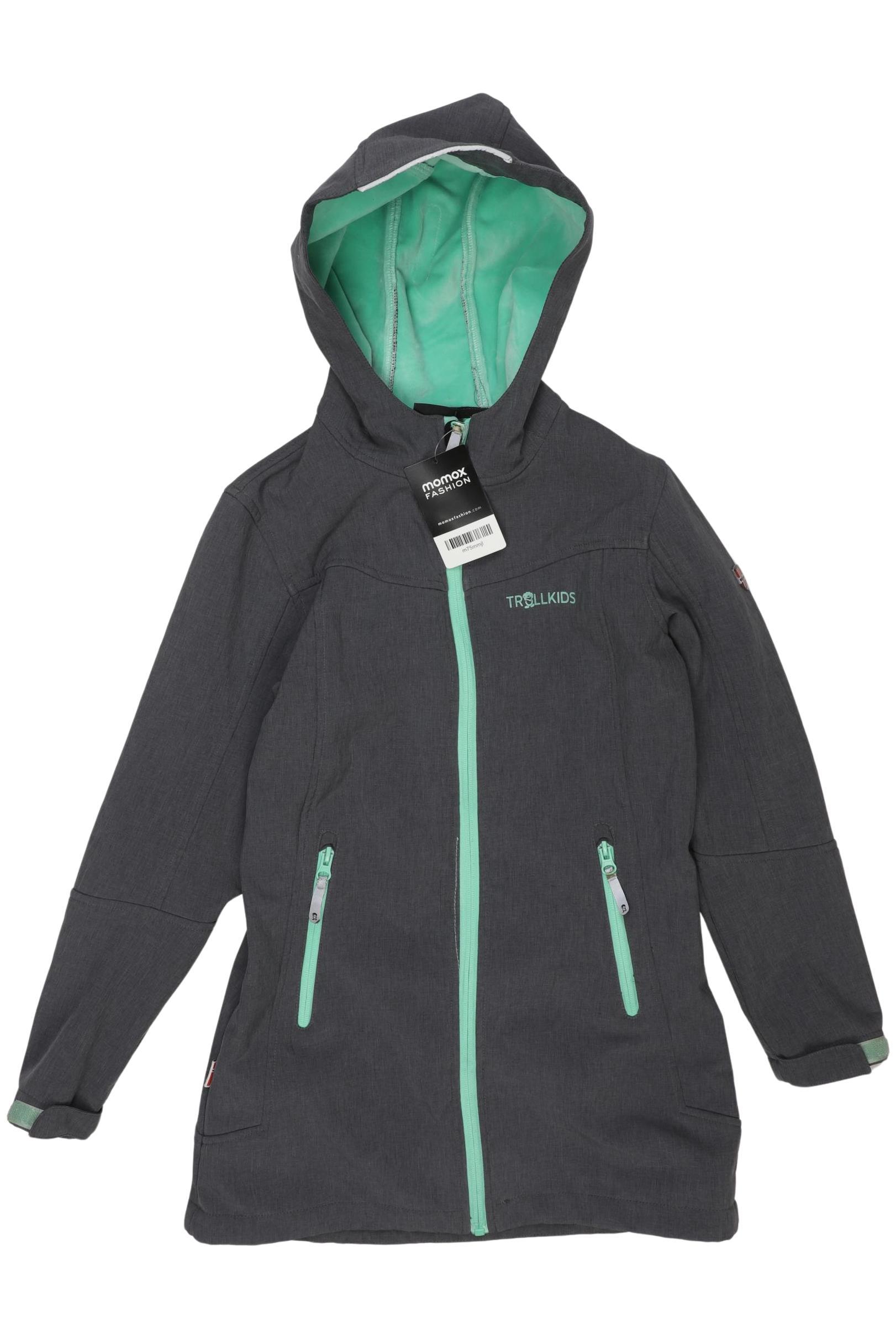 

Trollkids Mädchen Jacke, grau, Gr. 140