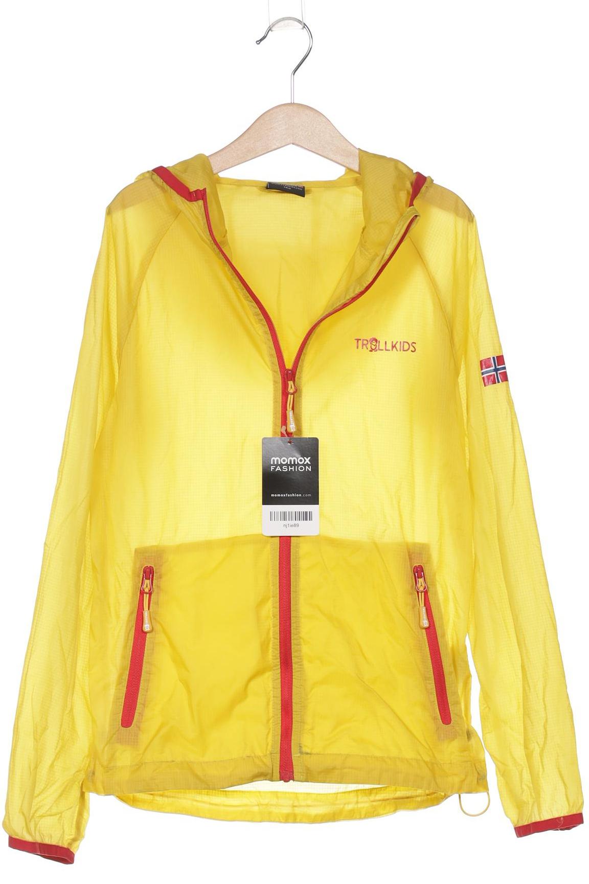 

Trollkids Damen Jacke, gelb, Gr. 140