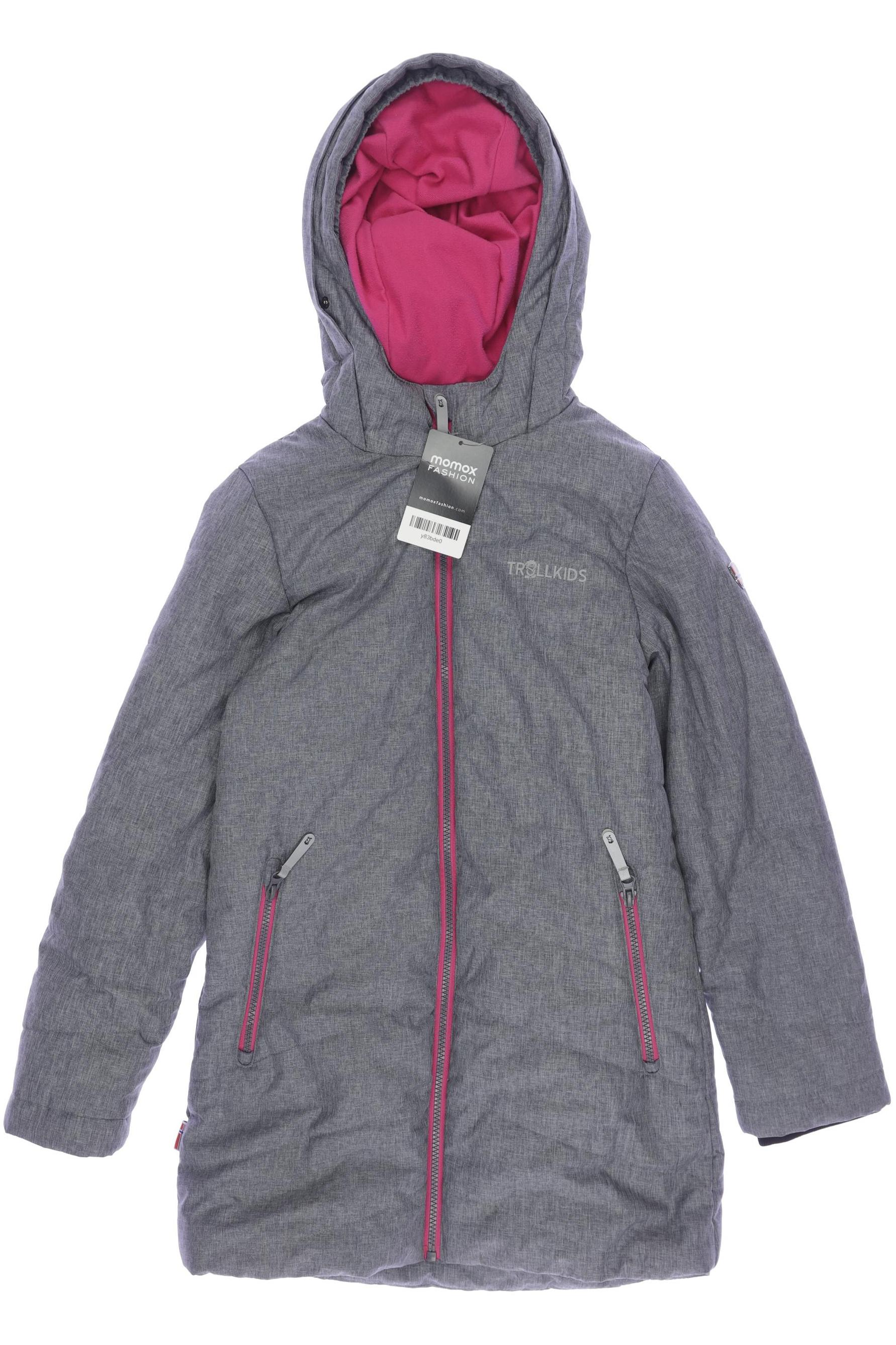 

Trollkids Mädchen Jacke, grau, Gr. 140