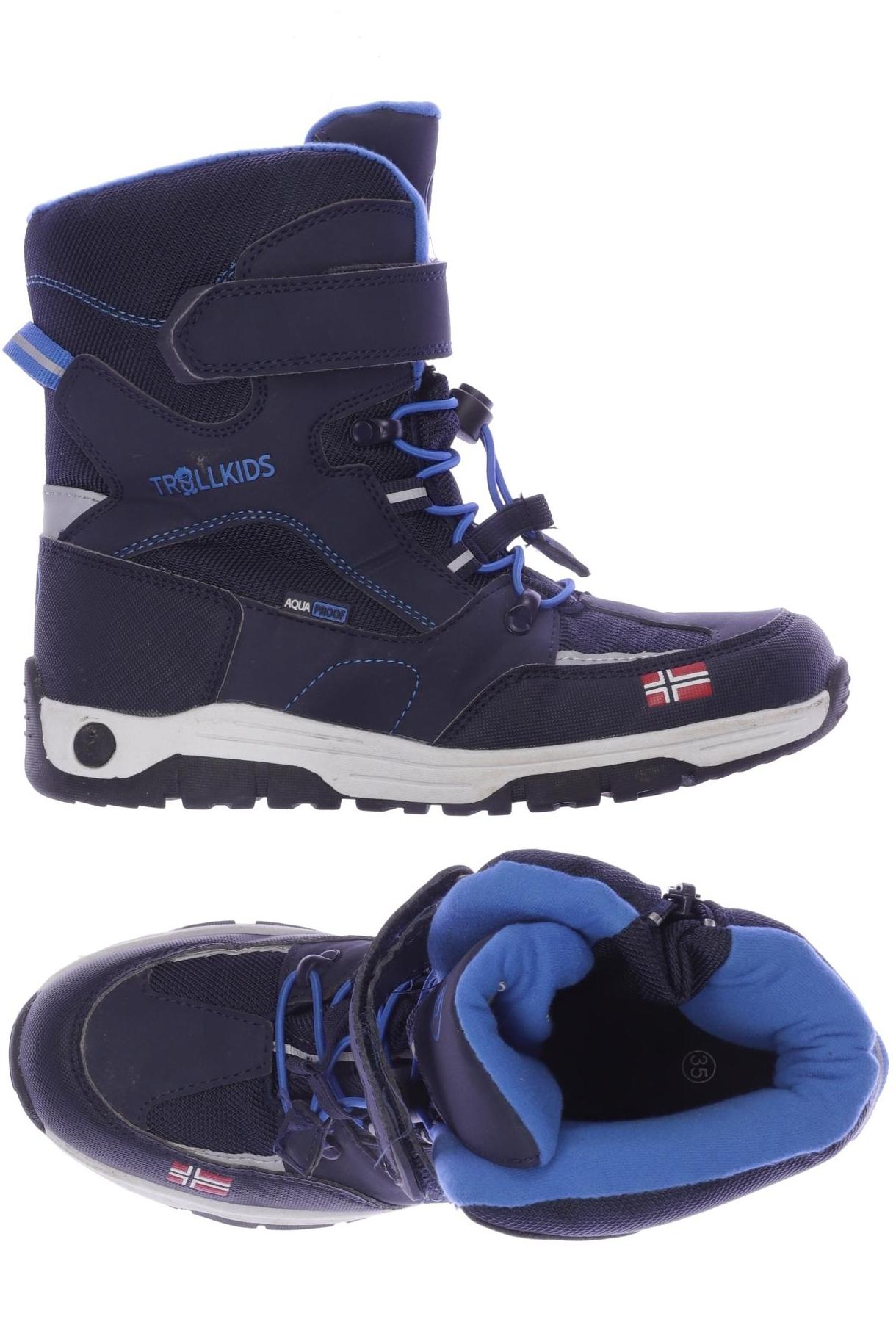 

Trollkids Mädchen Kinderschuhe, marineblau, Gr. 35
