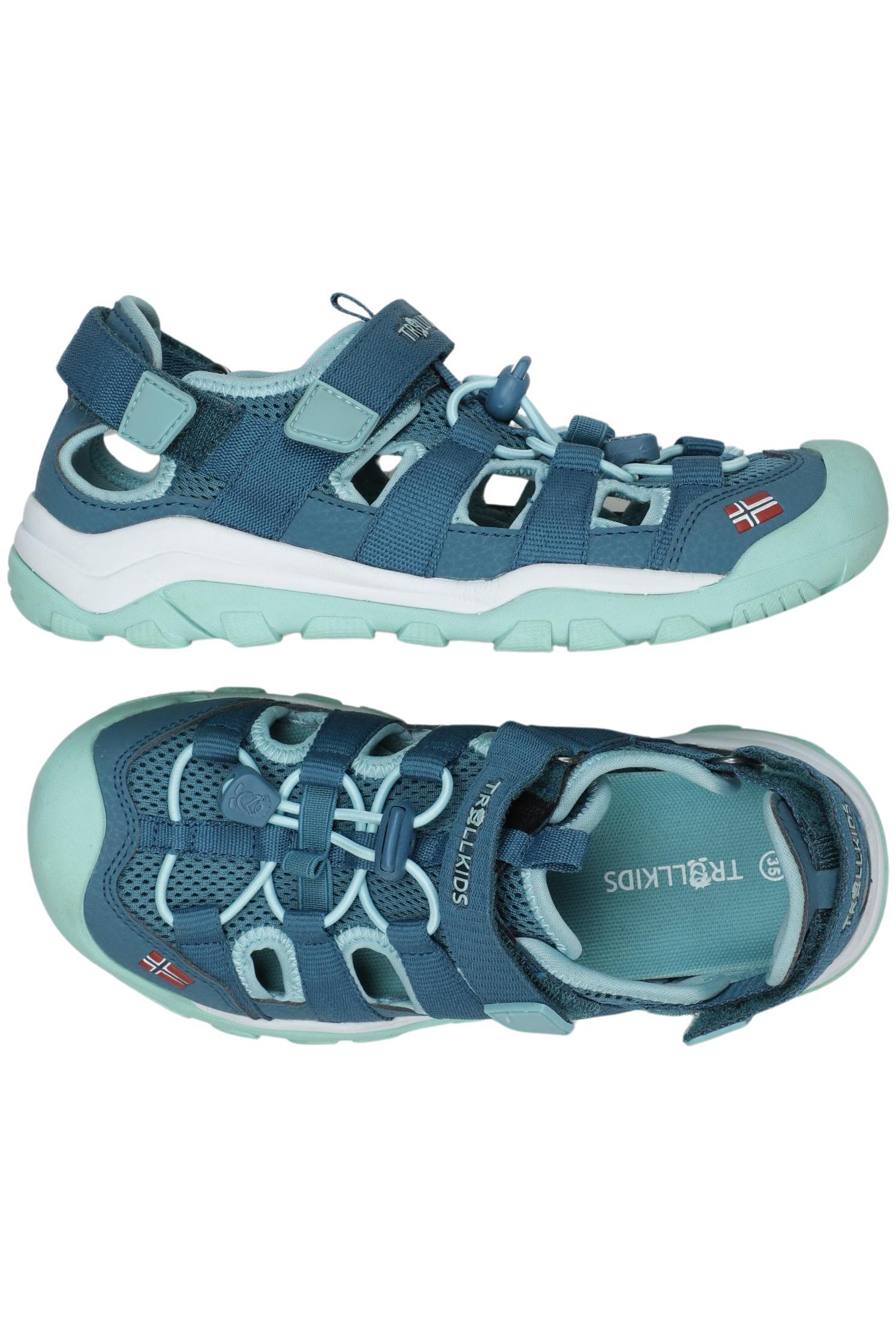 

Trollkids Mädchen Kinderschuhe, grün, Gr. 35