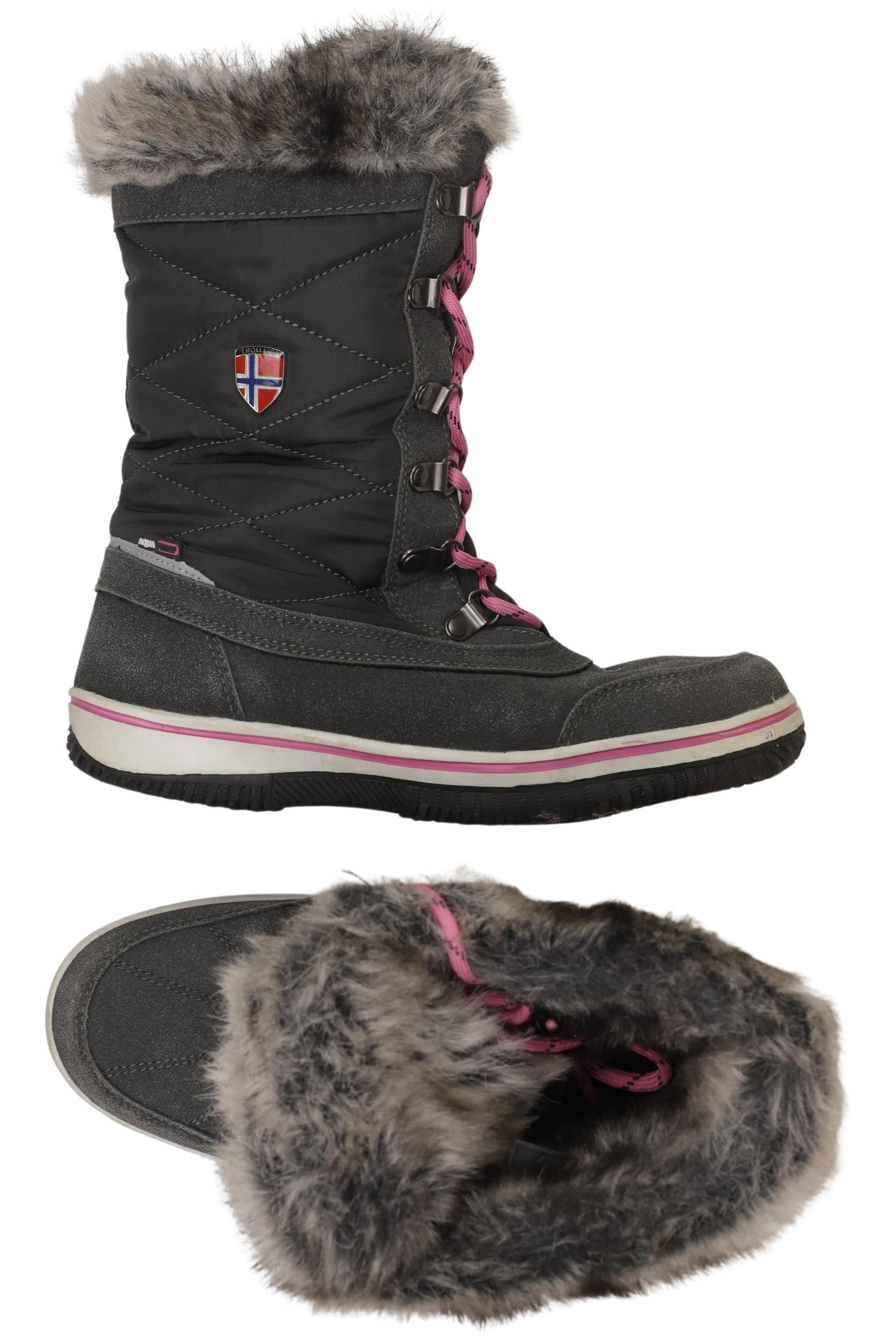 

Trollkids Mädchen Kinderschuhe, grau, Gr. 37