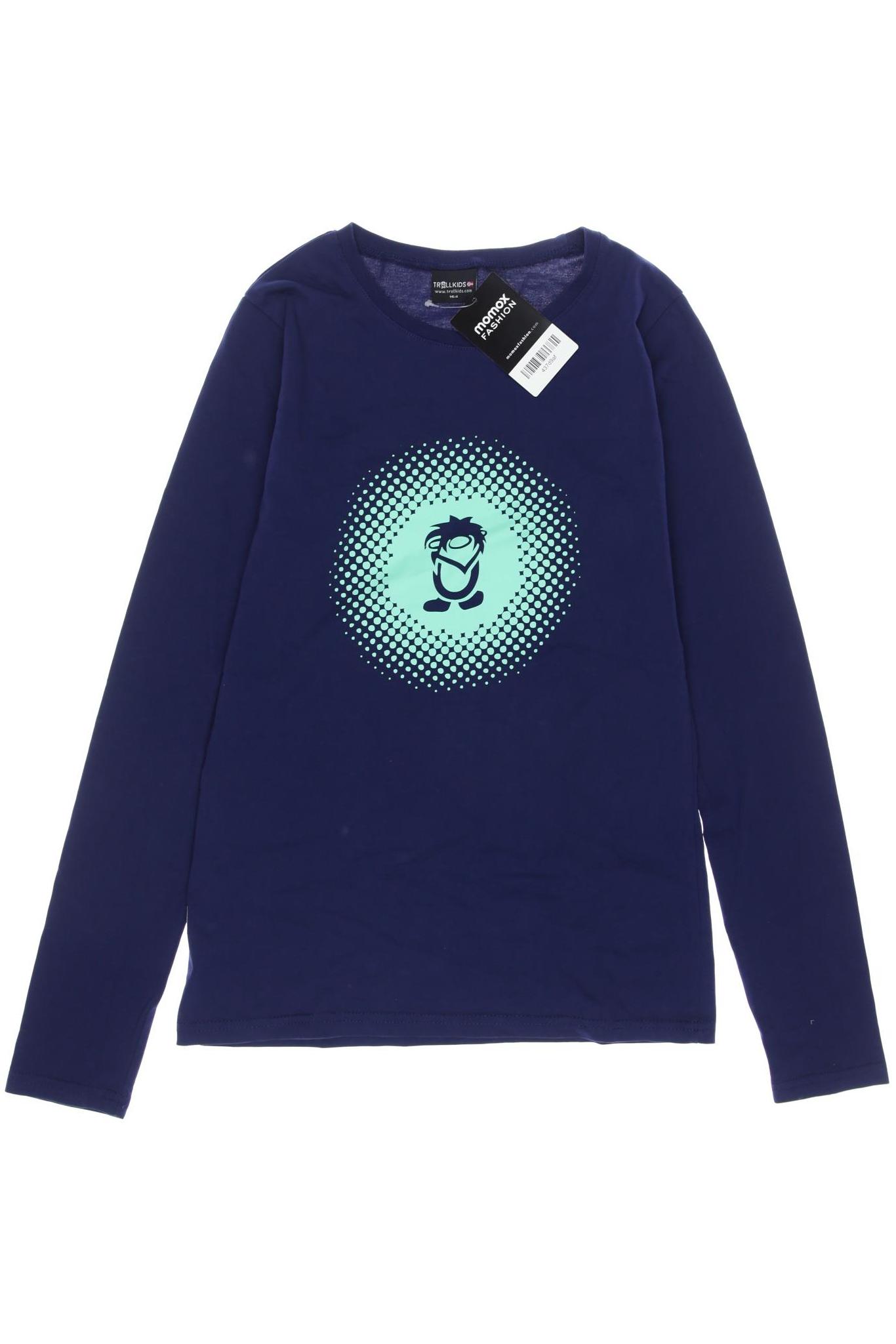 

Trollkids Damen Langarmshirt, marineblau, Gr. 164