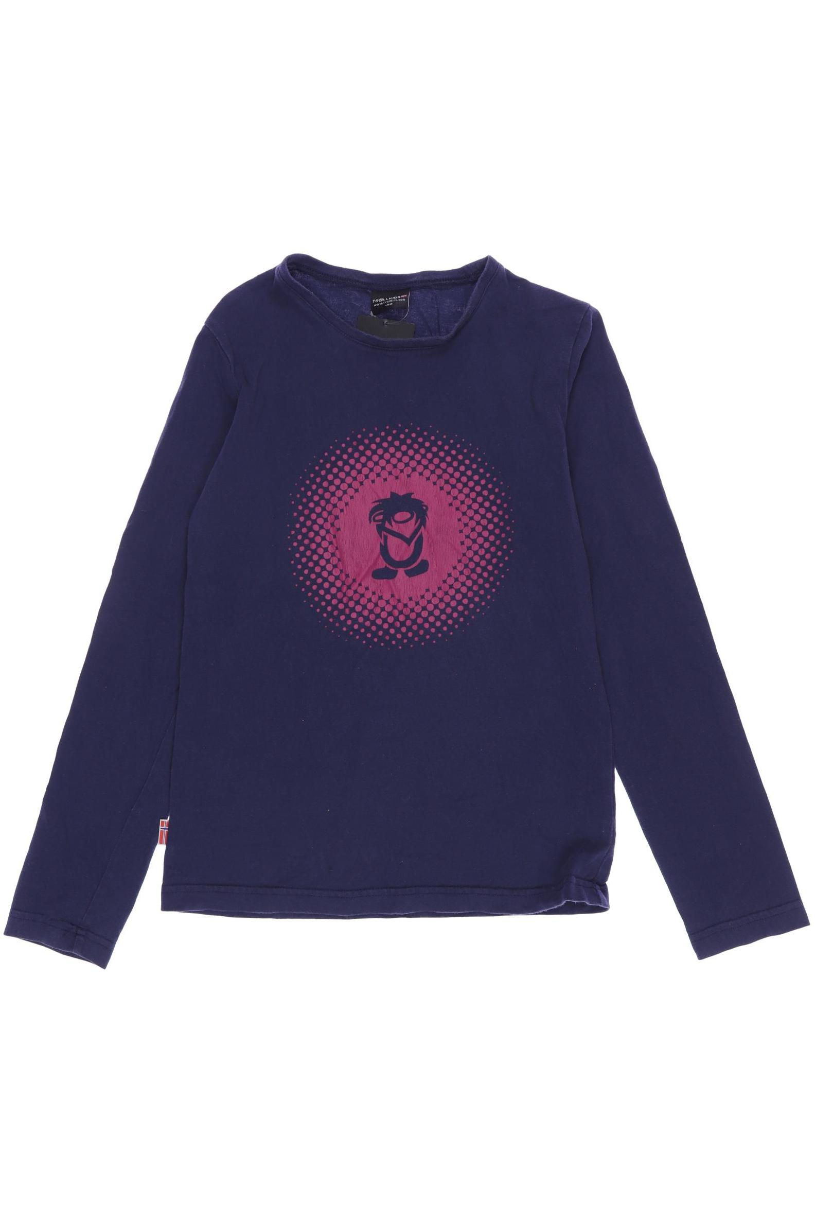 

Trollkids Damen Langarmshirt, marineblau, Gr. 152