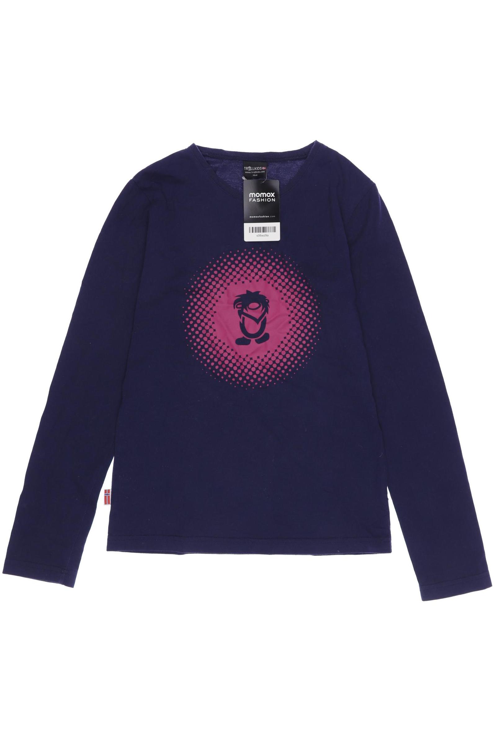 

Trollkids Damen Langarmshirt, marineblau, Gr. 152