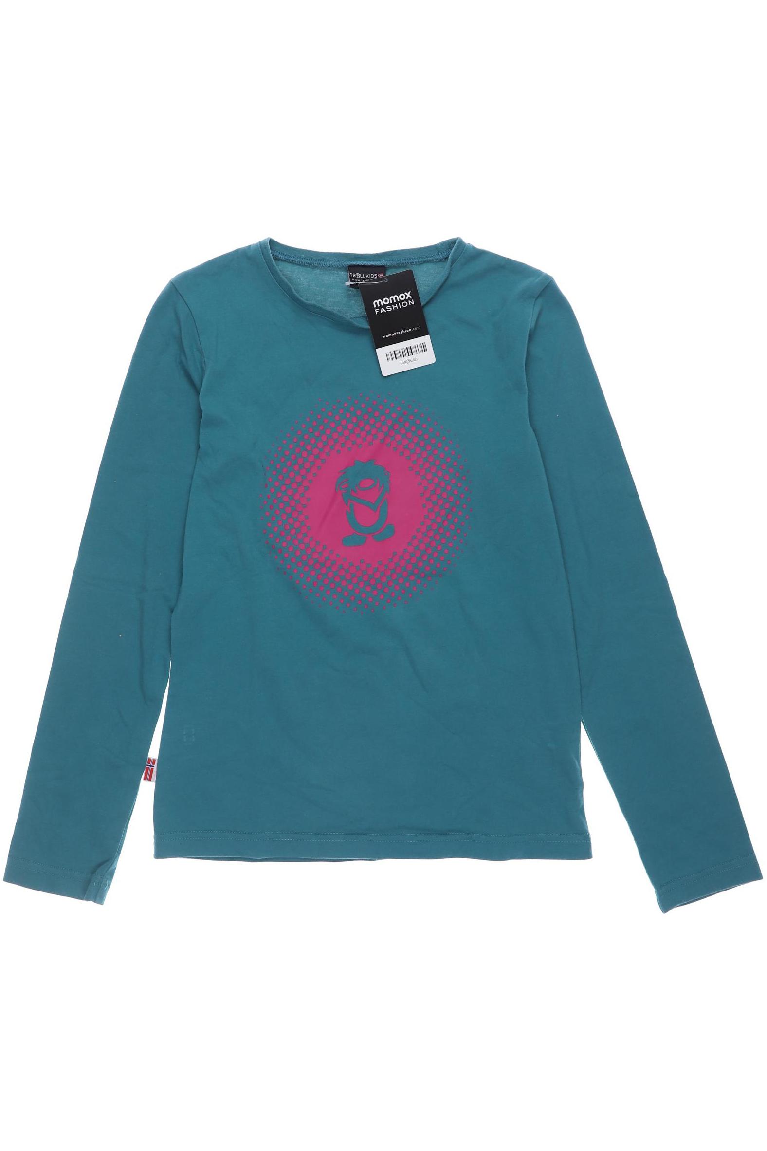 

Trollkids Mädchen Langarmshirt, türkis