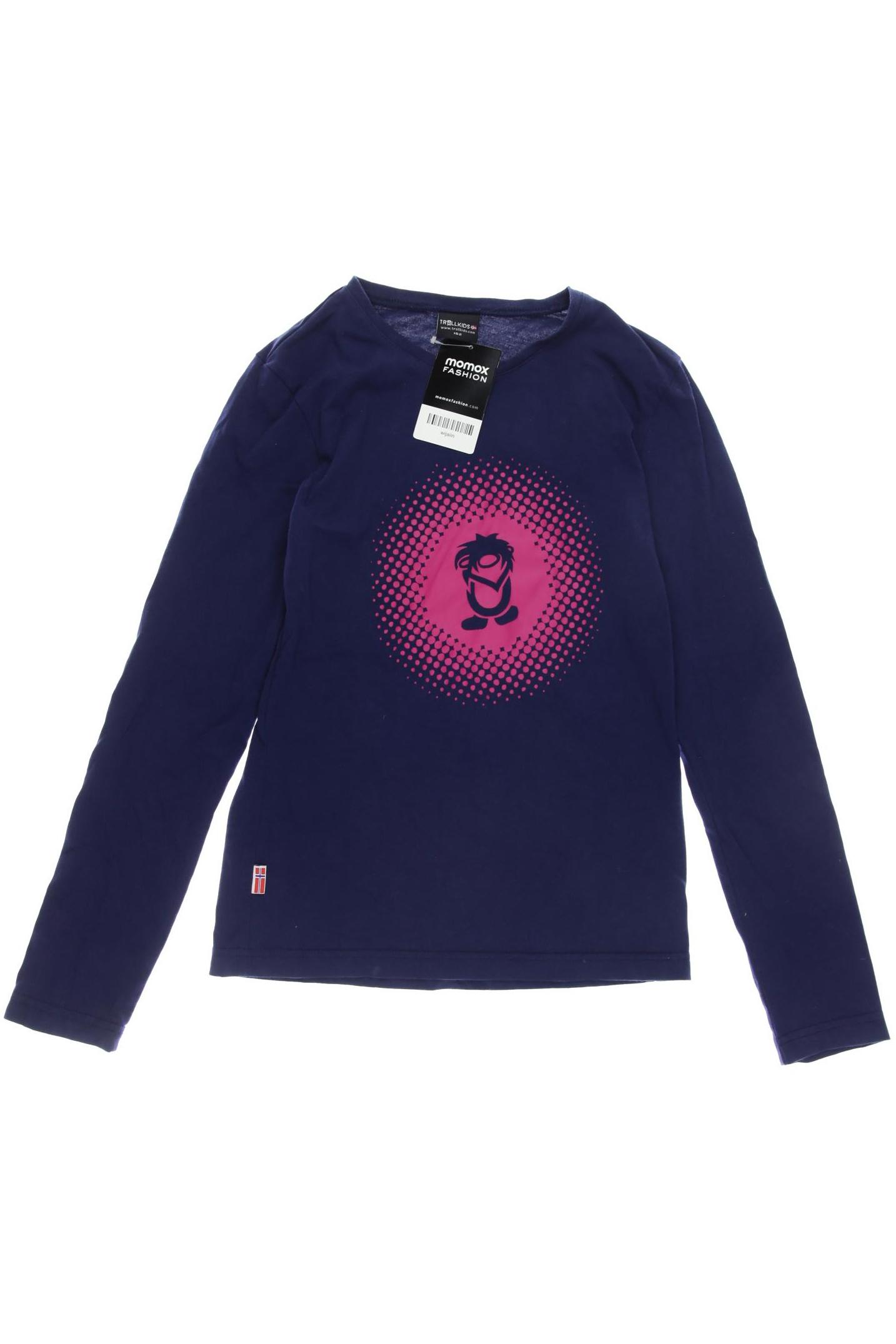 

Trollkids Damen Langarmshirt, marineblau, Gr. 152